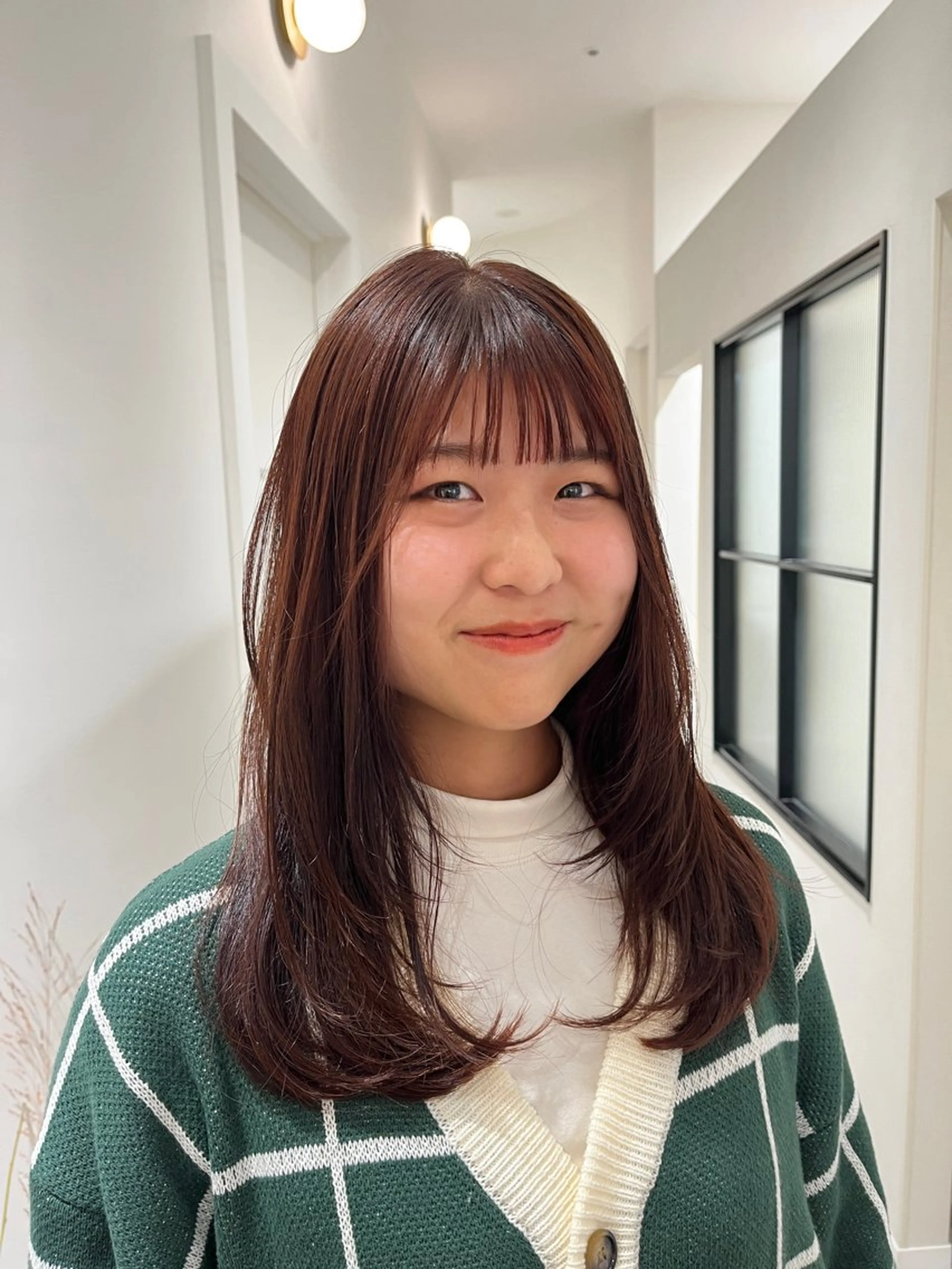 ロング カラー 似合わせ/レイヤー/ ボブ/西島 絢香のヘアスタイル