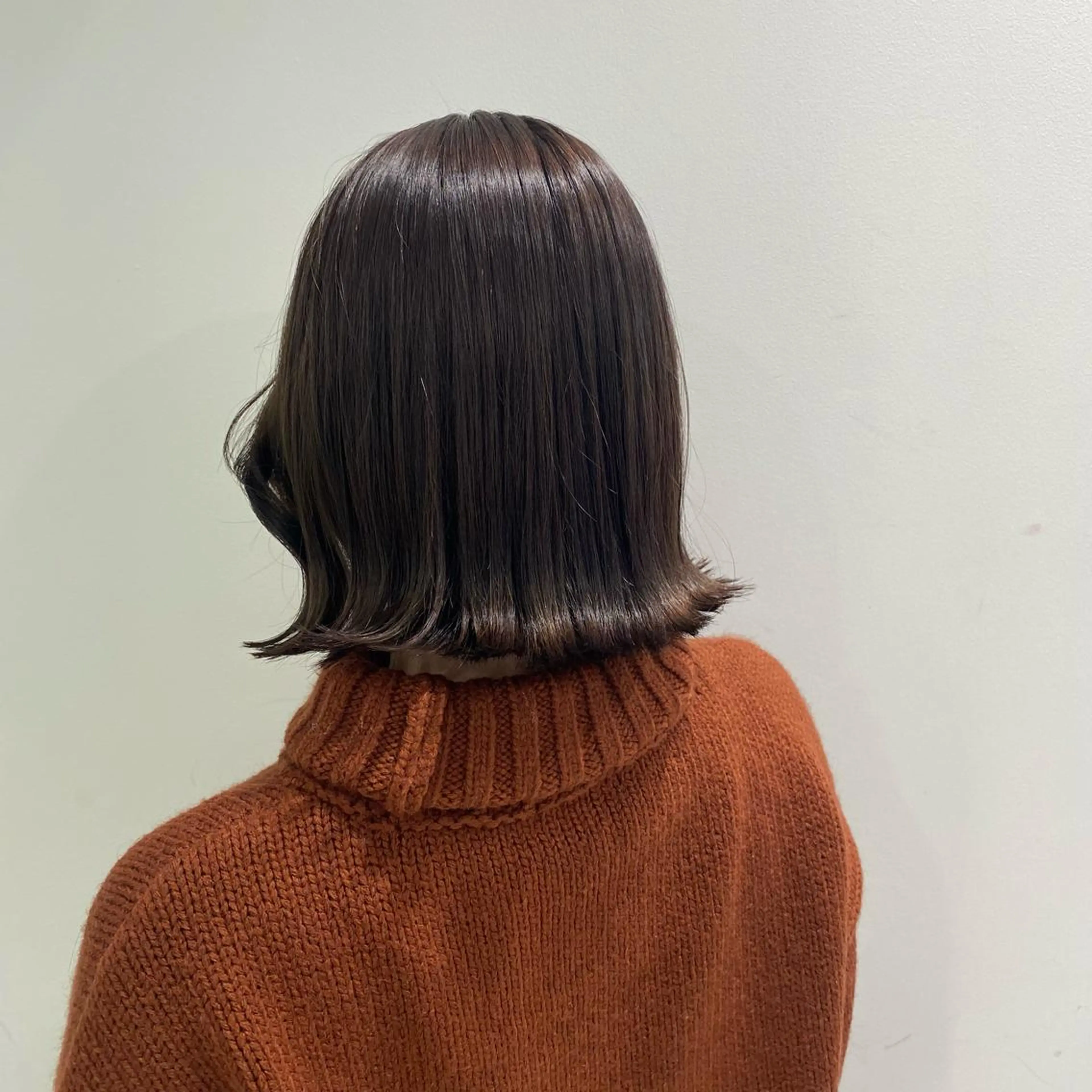 セミロング カラー パーマ ヘアアレンジ メンズ キッズ ネイル マツエク・マツパ アイブロウ メンズブリーチ ブリーチ ブラウンカラー ミルクティーブラウン ブリーチなしカラー 💖横浜ブリーチなし 💖MIHOのヘアスタイル