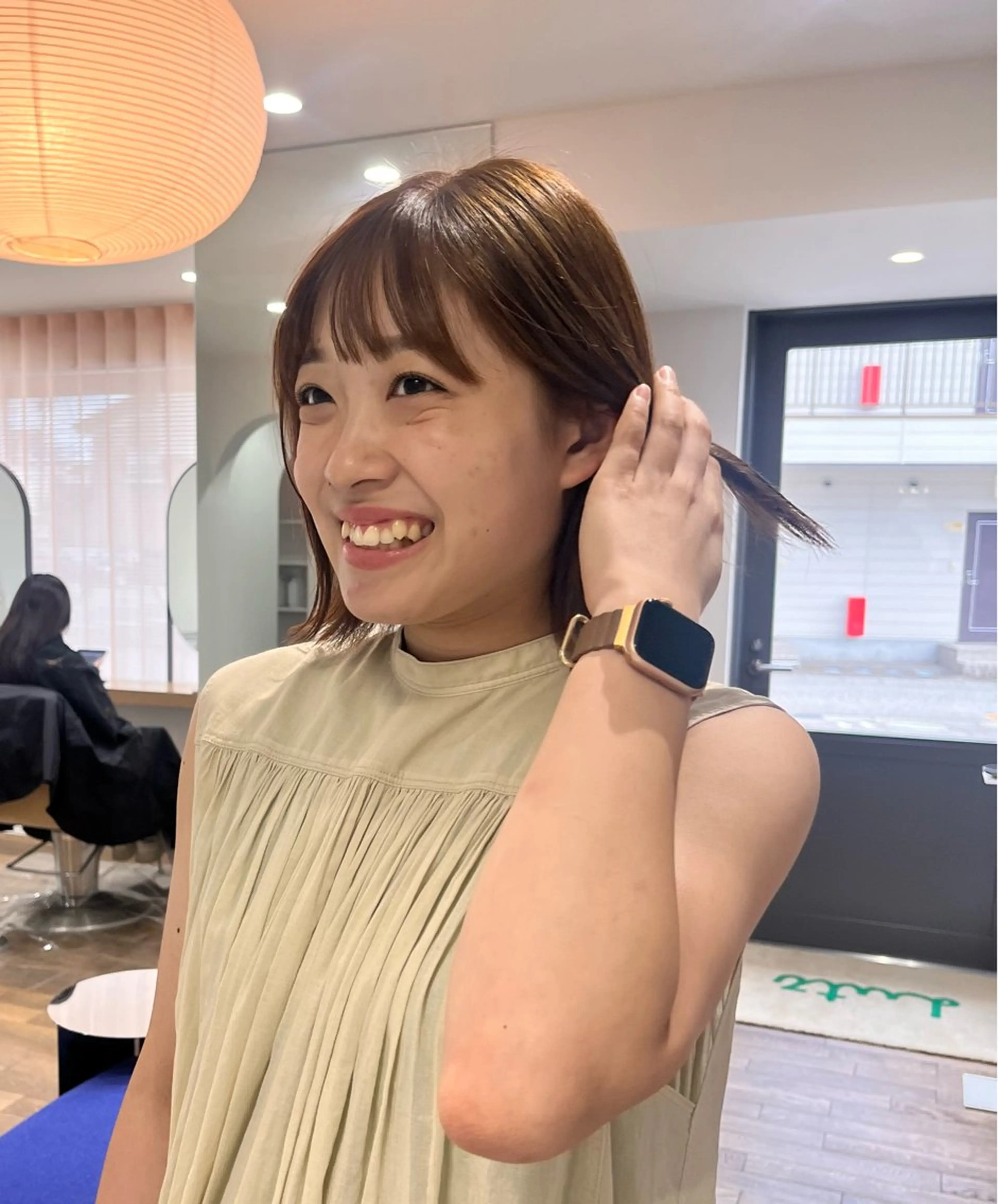 Mediumカラー+頭浸浴スパ🫧の写真