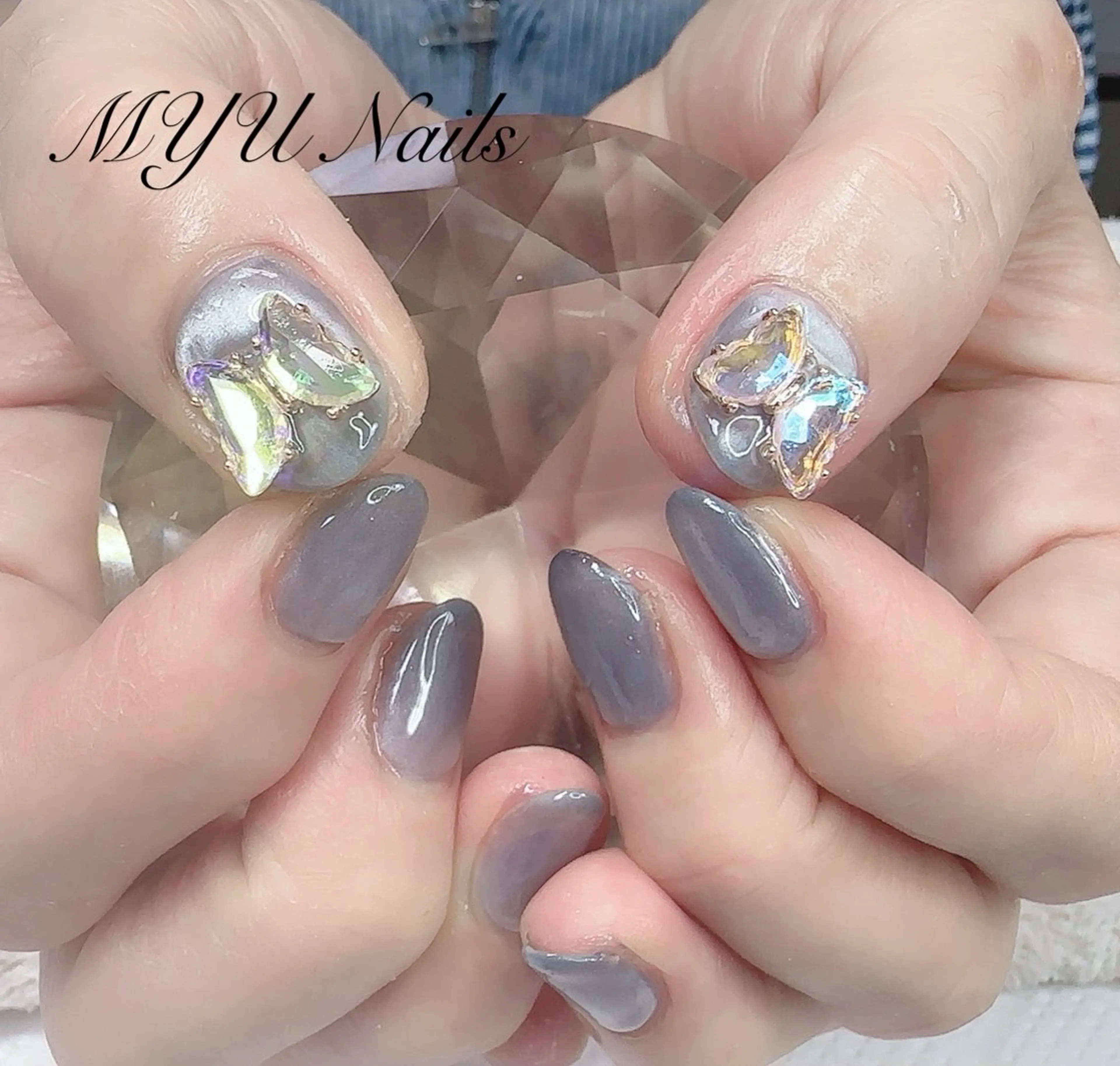 ネイル ニュアンスネイル🌈 MYU Nailsのネイルデザイン