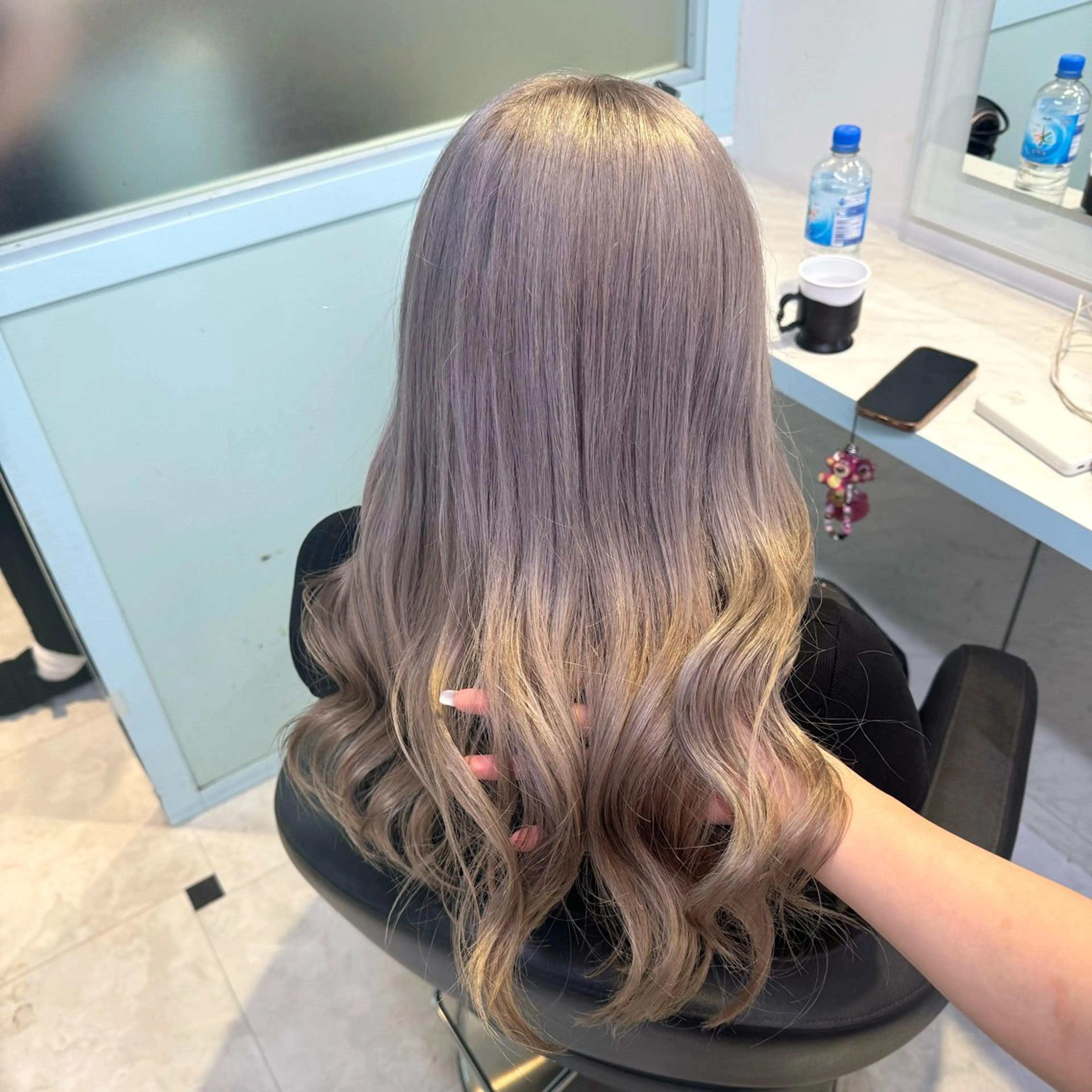 ロング カラー ヘアカラー トリートメント ヘッドスパ ヘアセット 暖色🩷透明感カラー ♡Maika♡のヘアスタイル