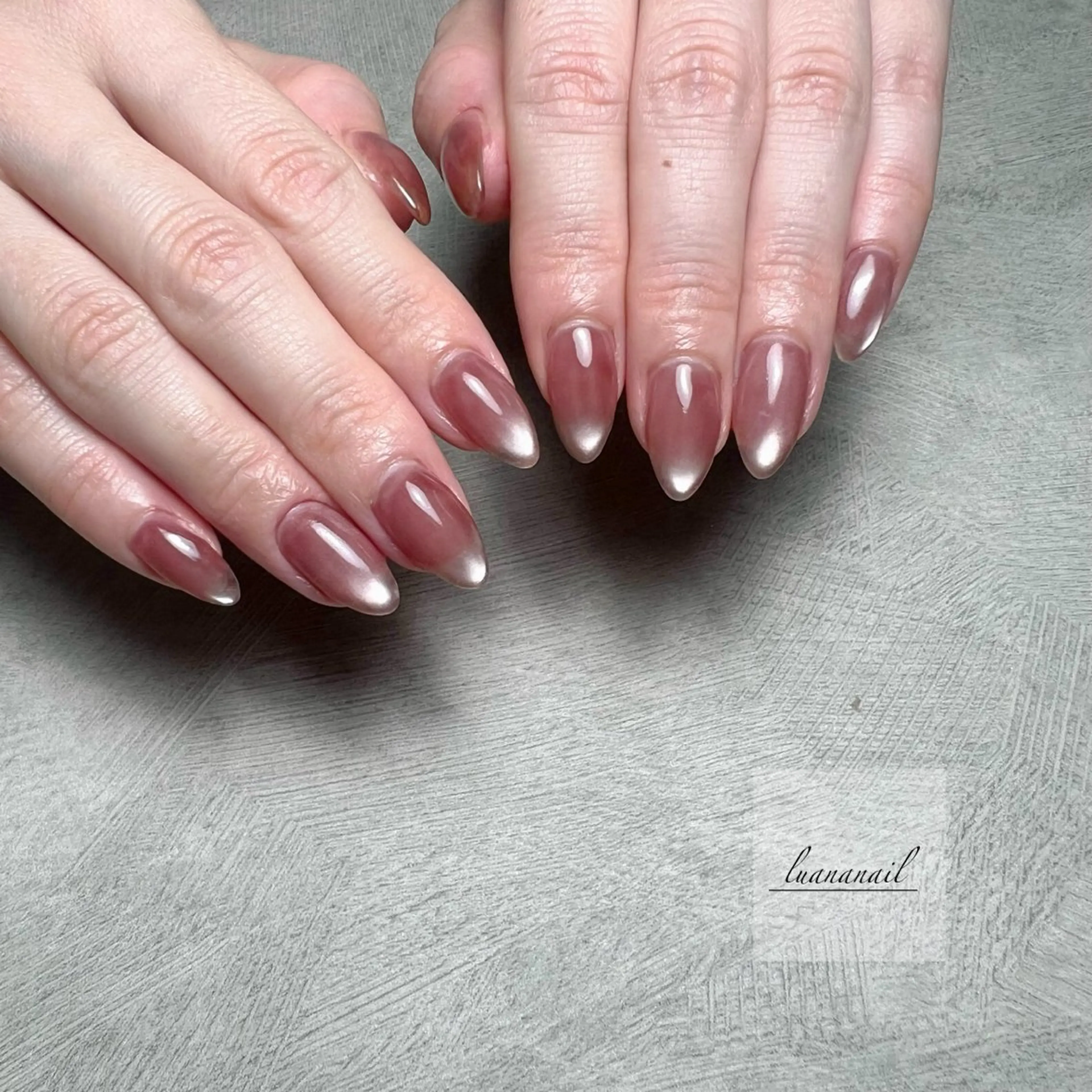 ネイル マグネットネイル ハンドネイル luana nailのネイルデザイン