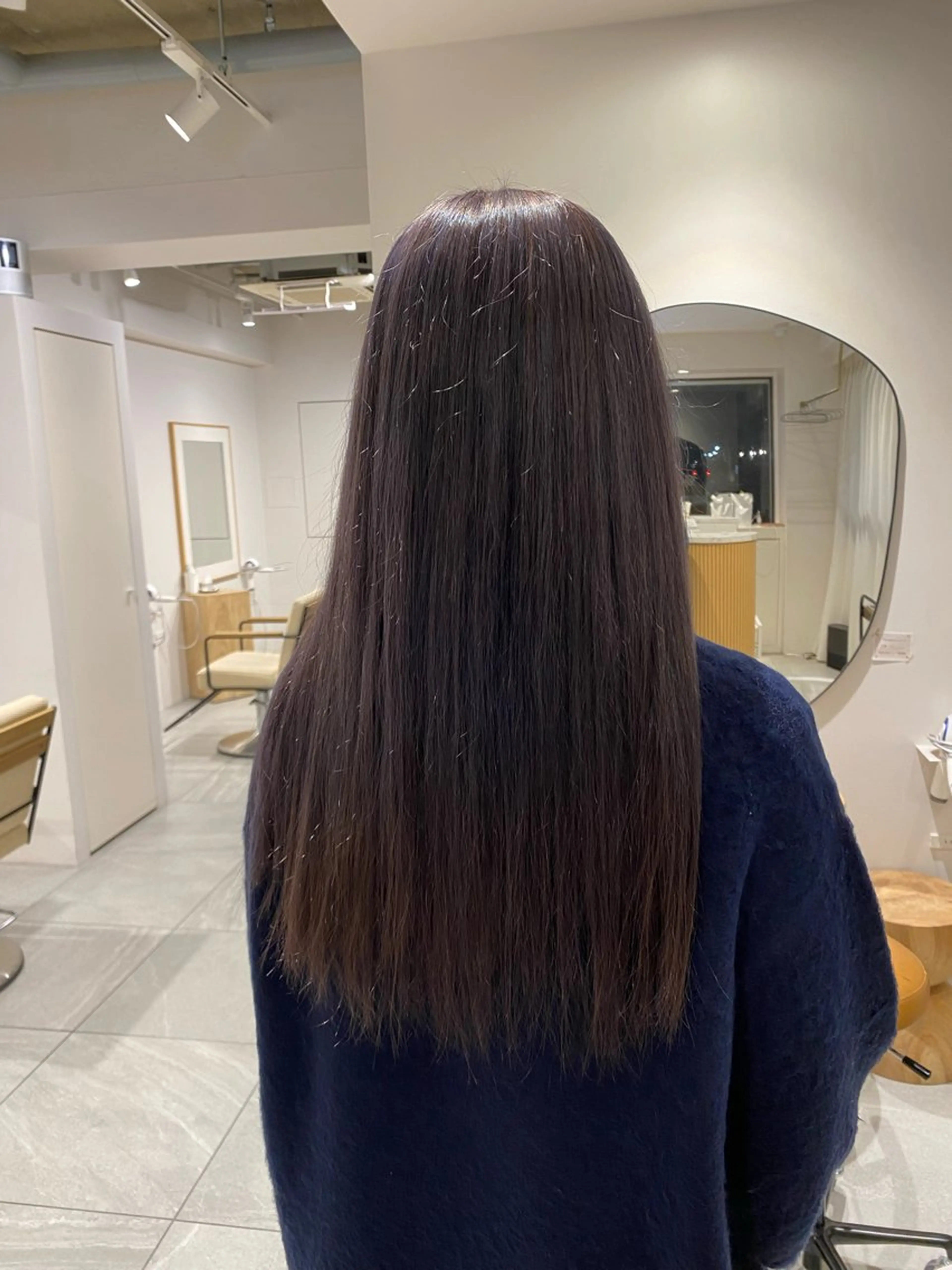 ロング ショート/ボブ/顔周 りレイヤー/RINAのヘアスタイル