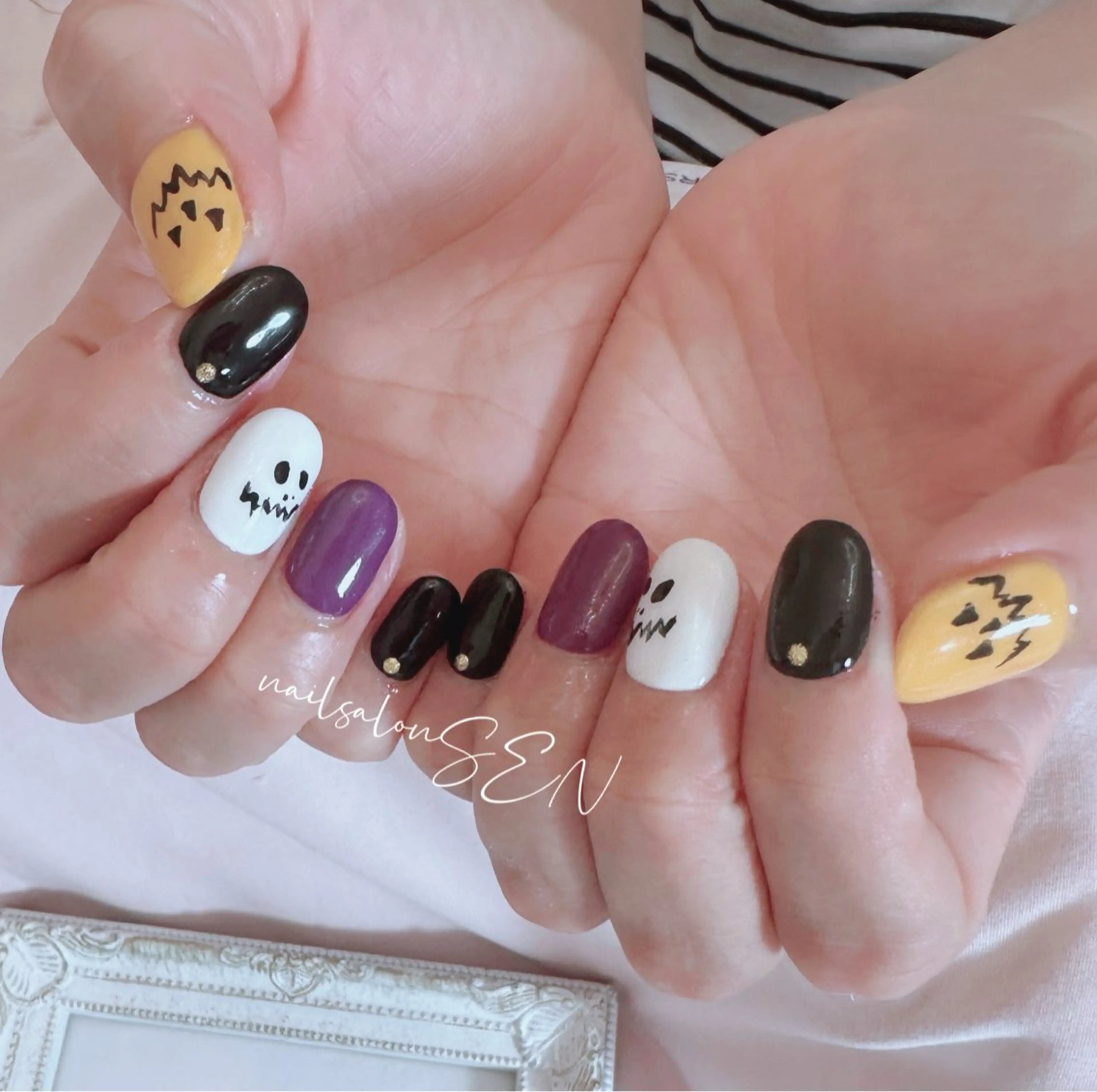 ネイル ハロウィン nail salon SENのネイルデザイン