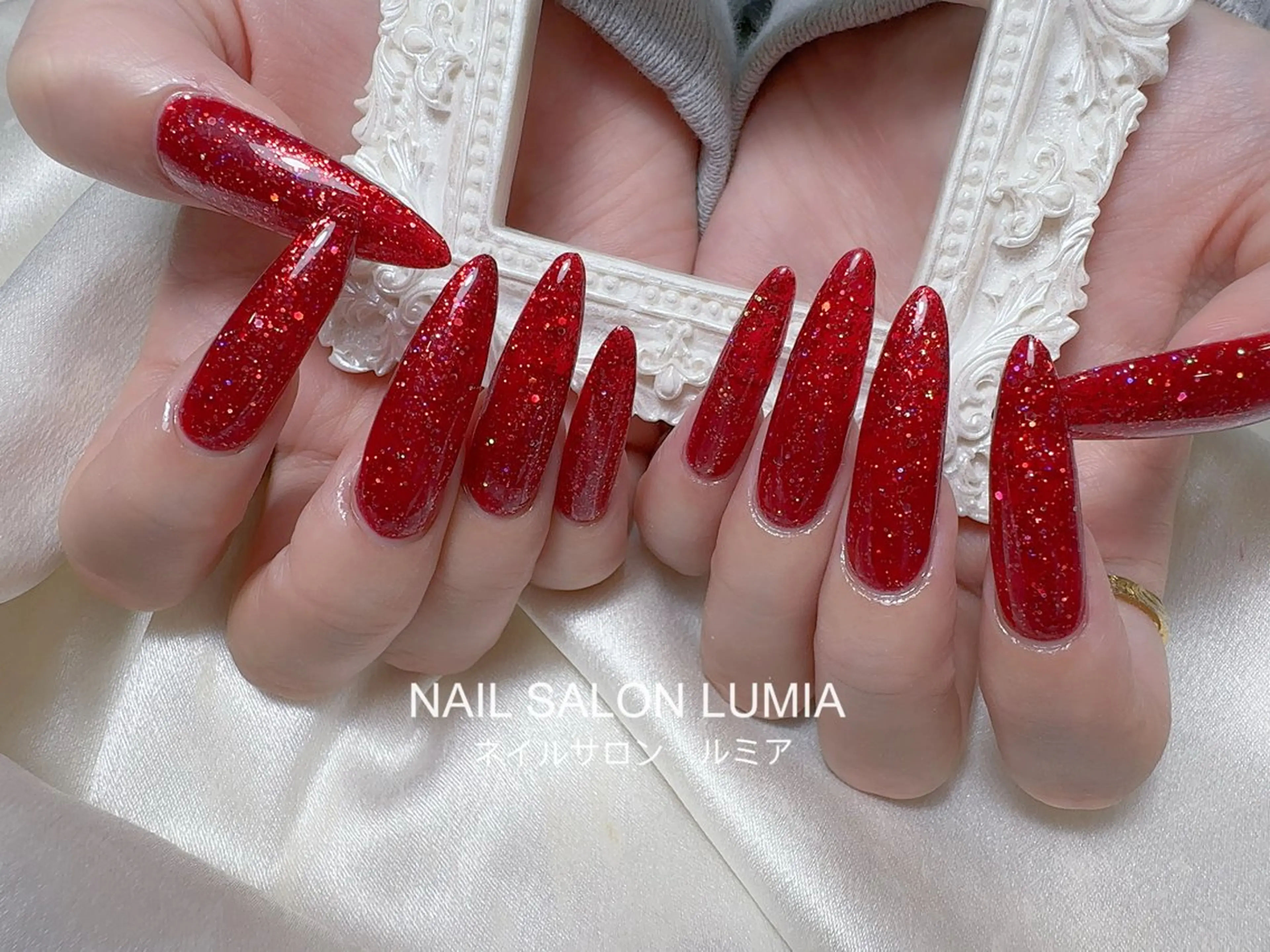 ネイル ハンドネイル ネイルサロン ルミア Lumia 店長のネイルデザイン