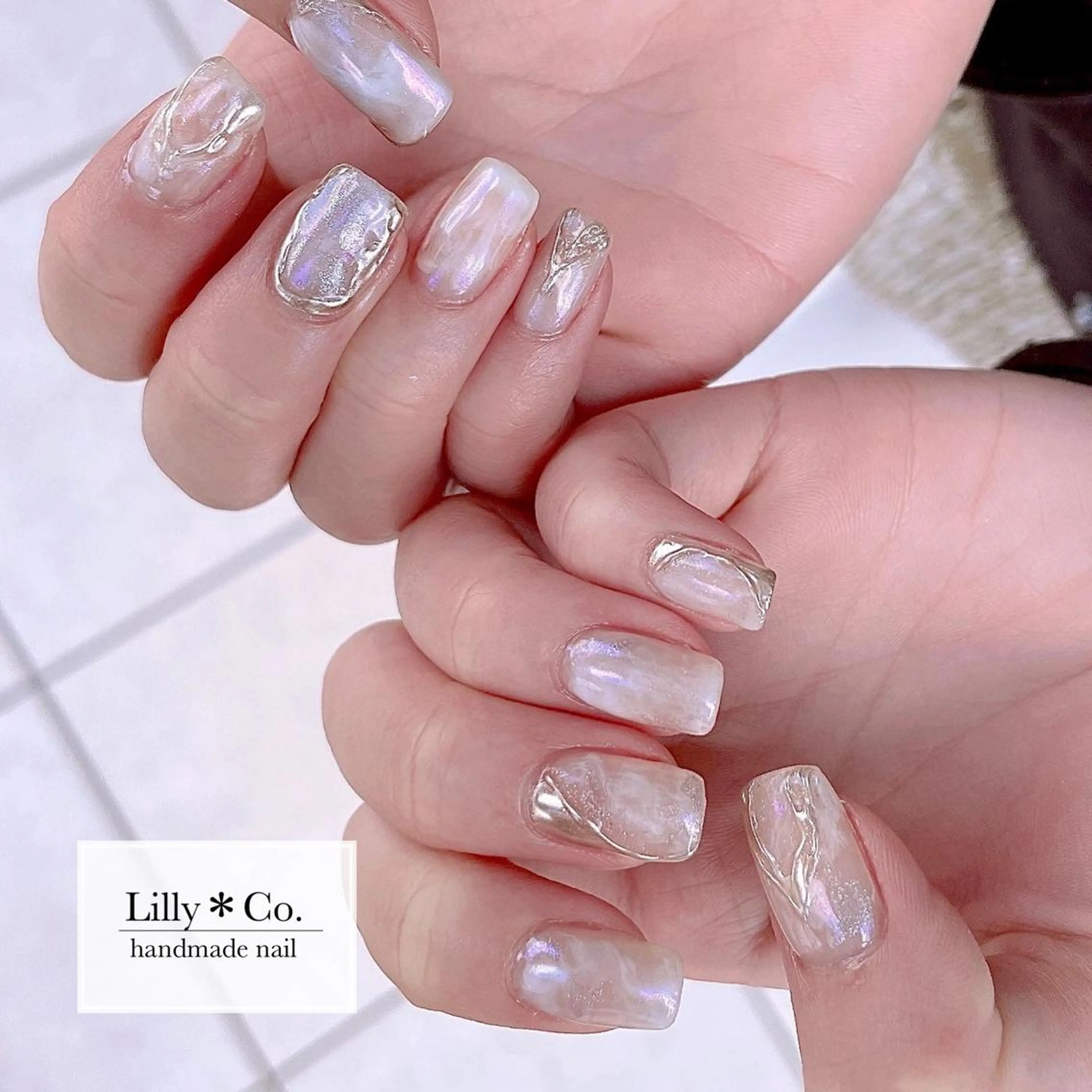 ネイル 成人式 Lilly Co.のネイルデザイン