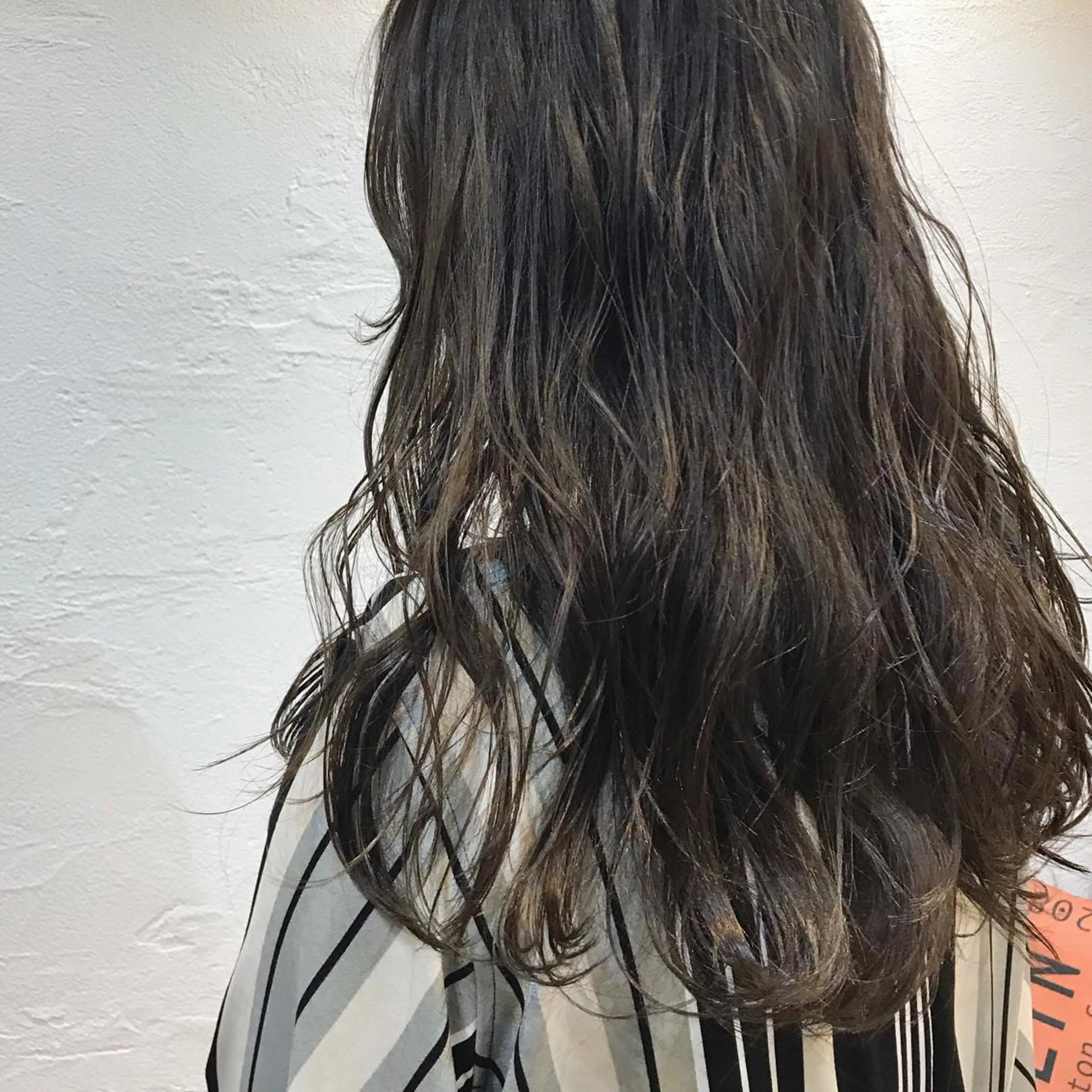 ロング カラー グレージュ 韓国ヘア☁️ mitsukiのヘアスタイル