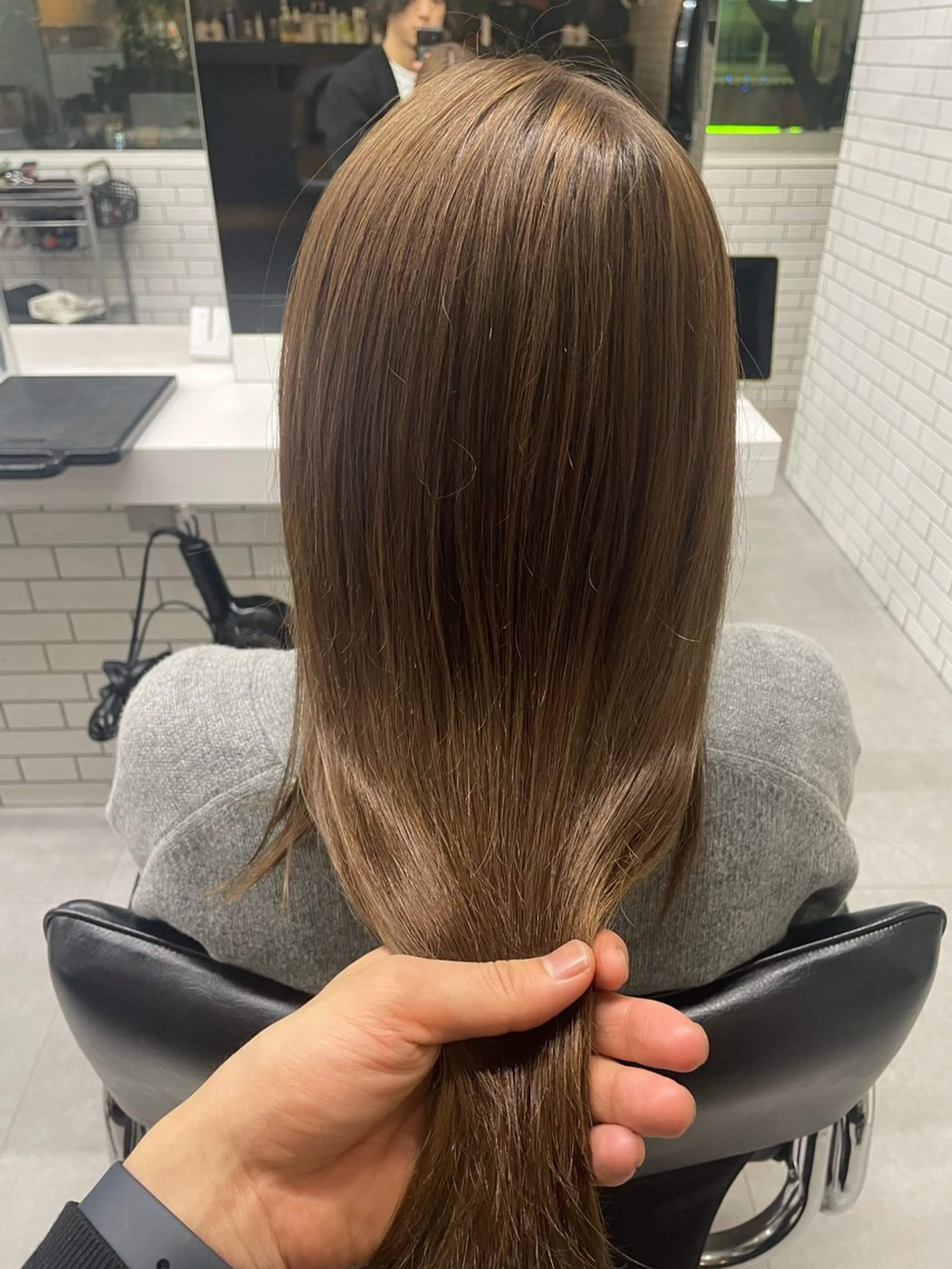 セミロング Bob &髪質改善 NEMOTOのヘアスタイル