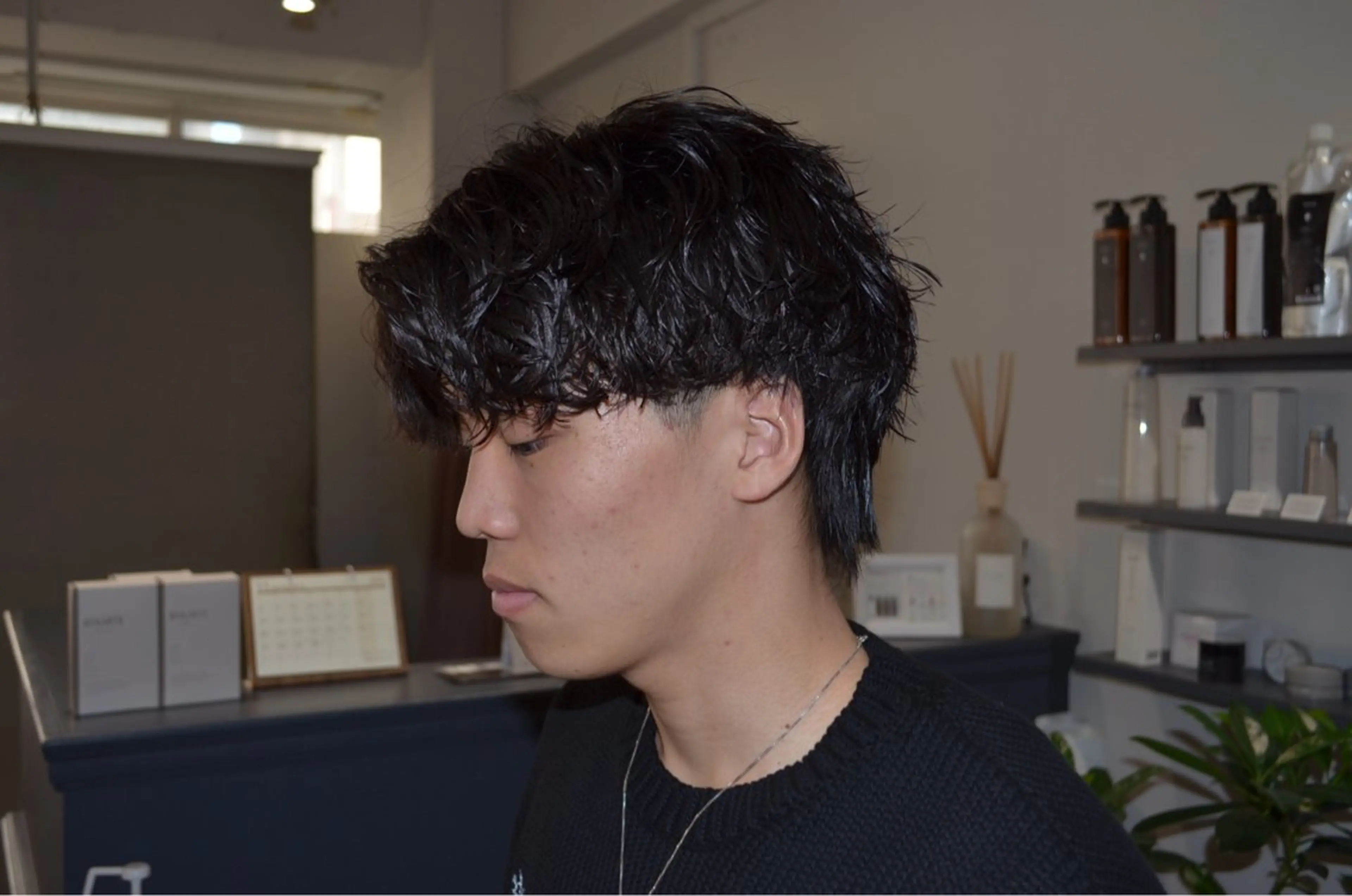 パーマ メンズ パーマ 梅田/メンズ専門 ／加地光尊のヘアスタイル