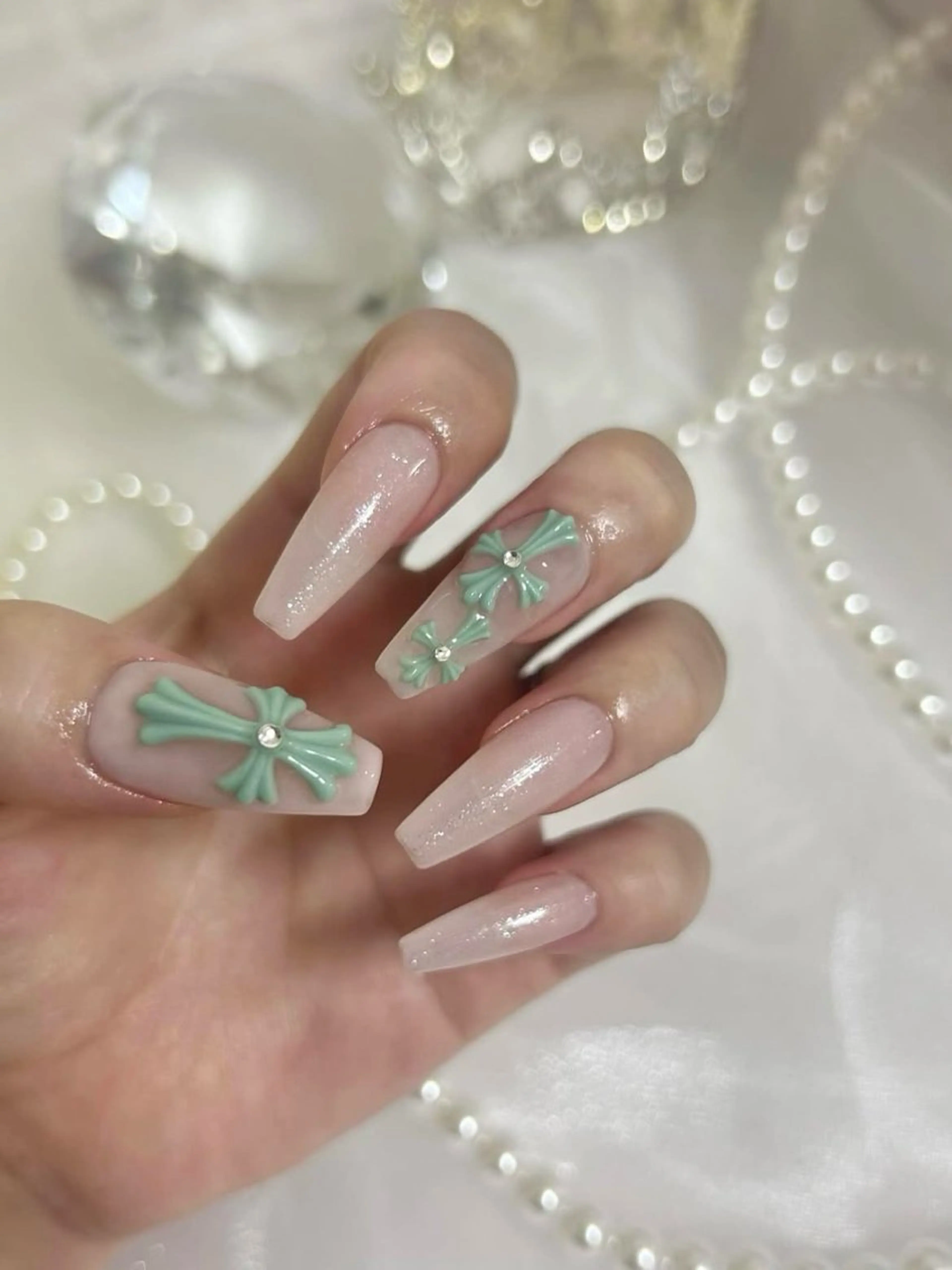 ネイル アートネイル フレンチネイル ジェルネイル 韓国ネイル 持ち込み ハンドネイル ANA.CHUO 本川越店舗のネイルデザイン