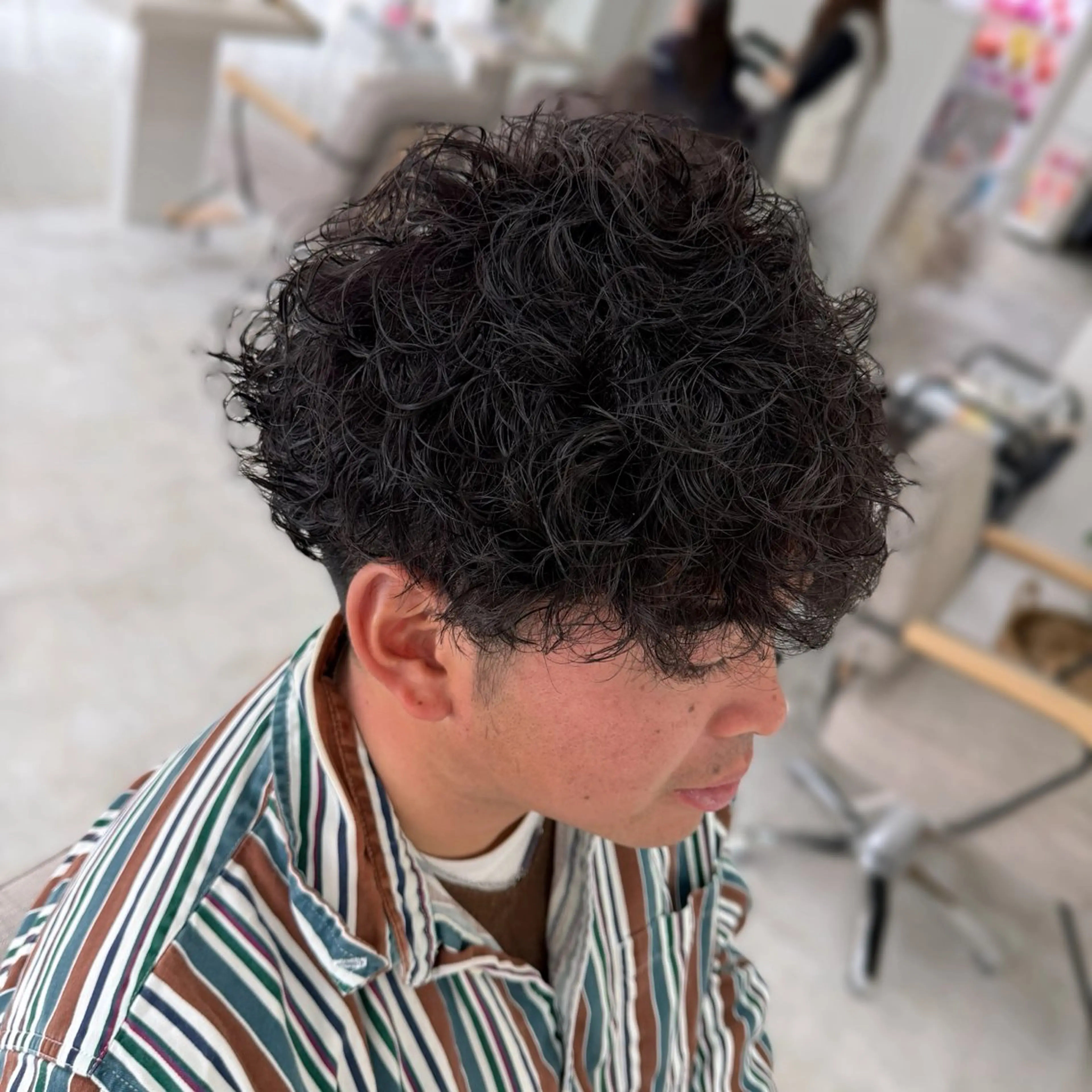 パーマ メンズ カット パーマ 城崎如哉/ /メンズスタイルのヘアスタイル