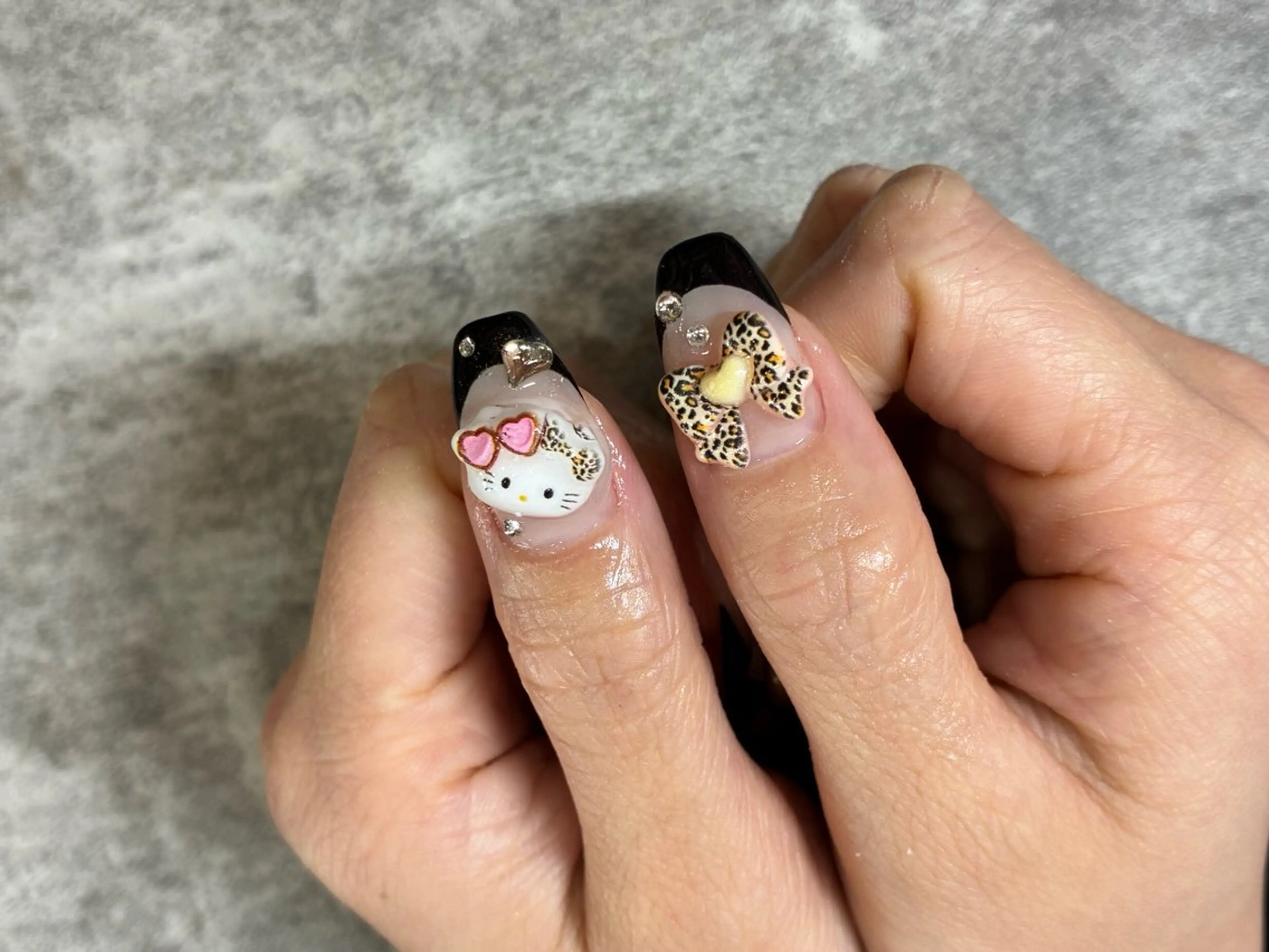 ネイル アートネイル チークネイル フラッシュネイル フットネイル フレンチネイル glaNje shioriのネイルデザイン