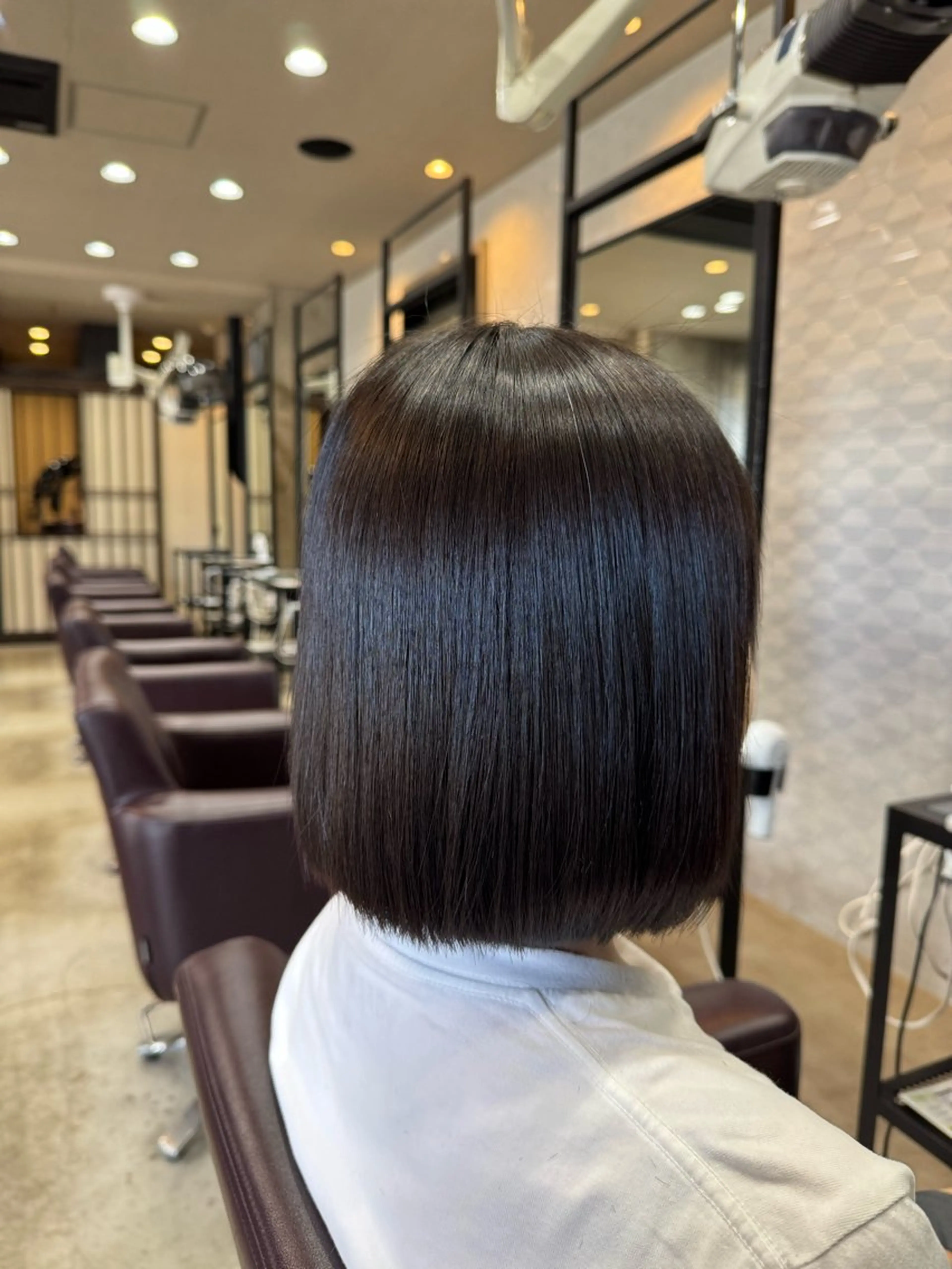 ショート 縮毛矯正 hair salon  a-to所属・東 公桂のヘアスタイル