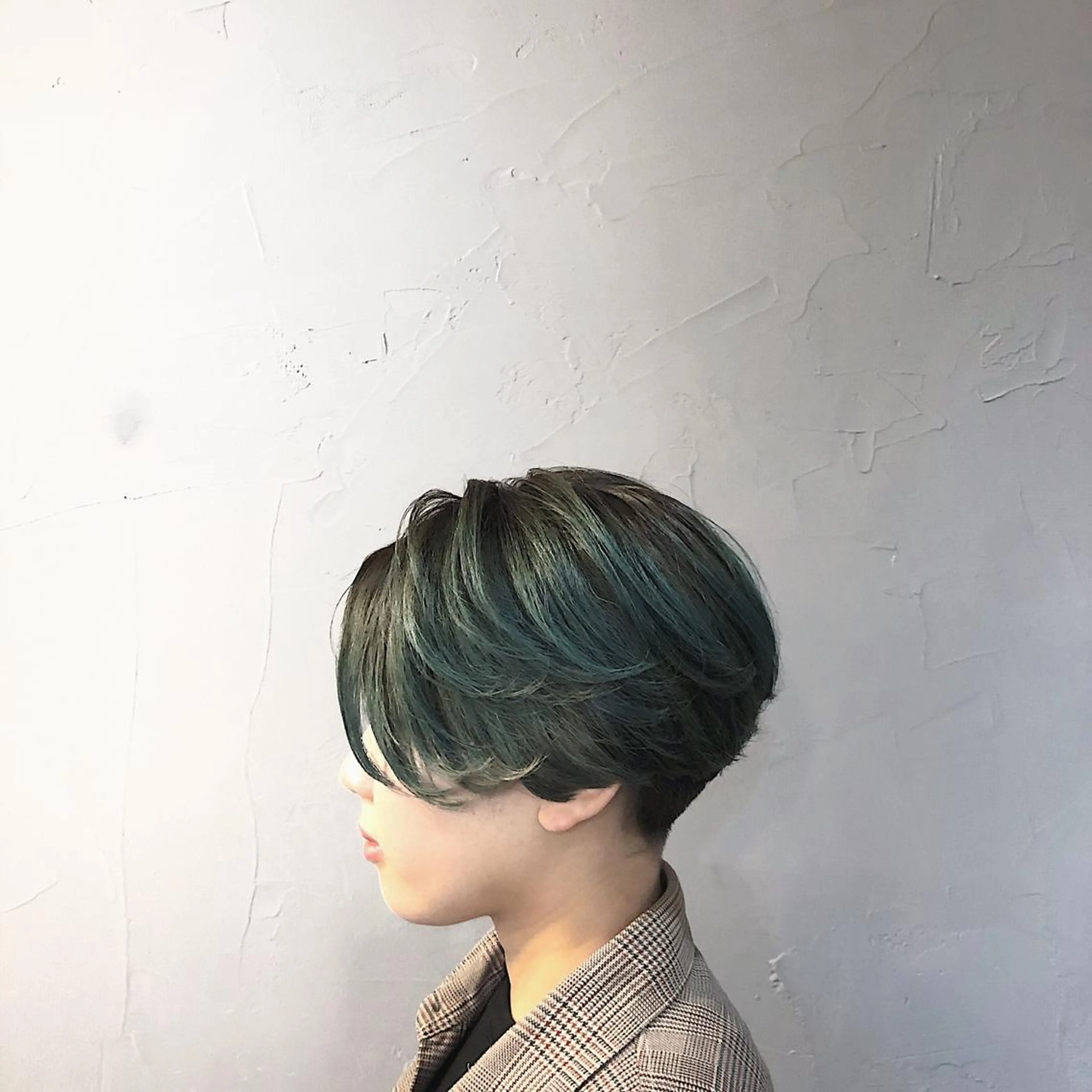 ショート カラー ショートボブ ブリーチ ボブ ショートヘア カット ヘアカラー トリートメント 山口 浩之のヘアスタイル