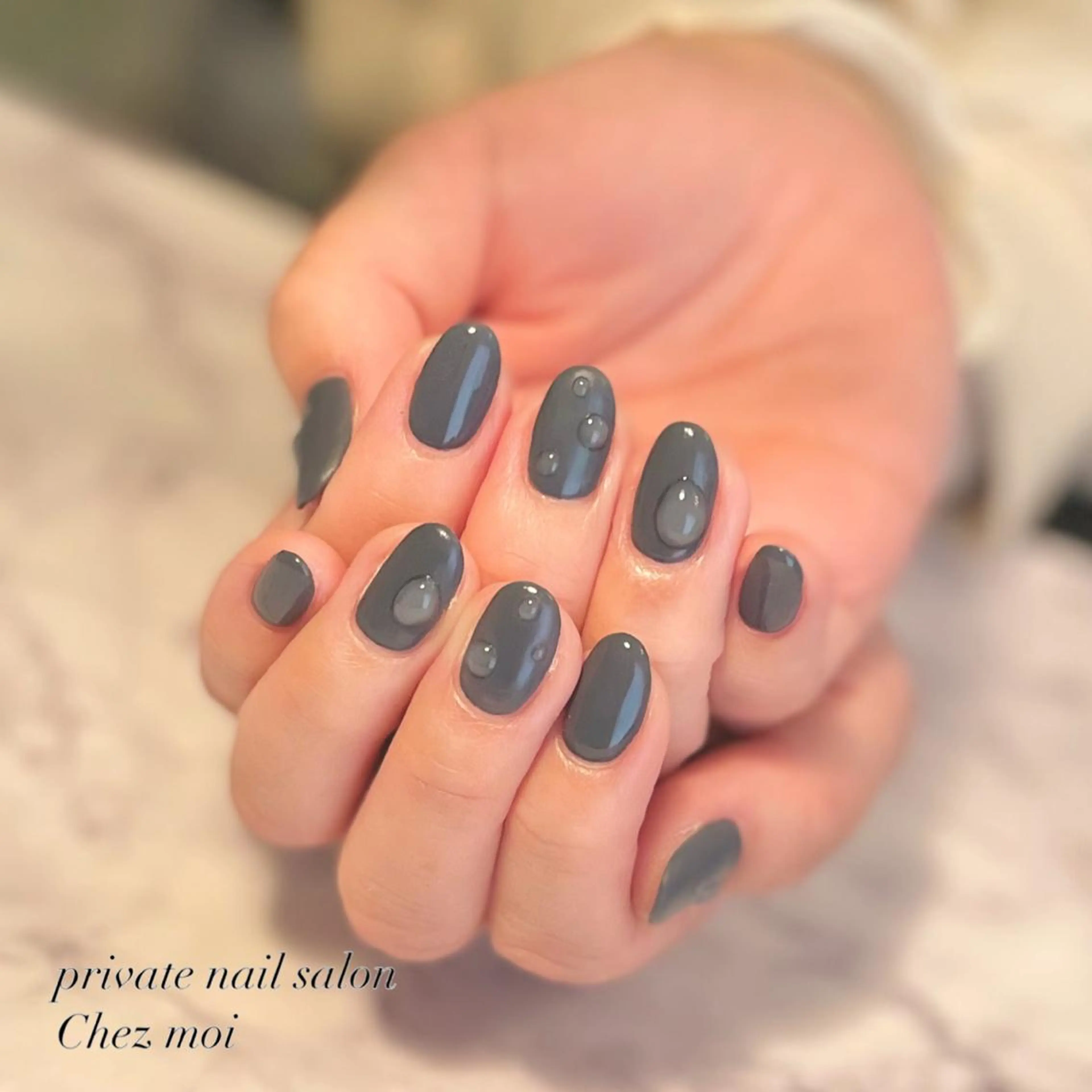 ネイル マットネイル ワンカラーネイル KOMINE TOMOKOのネイルデザイン