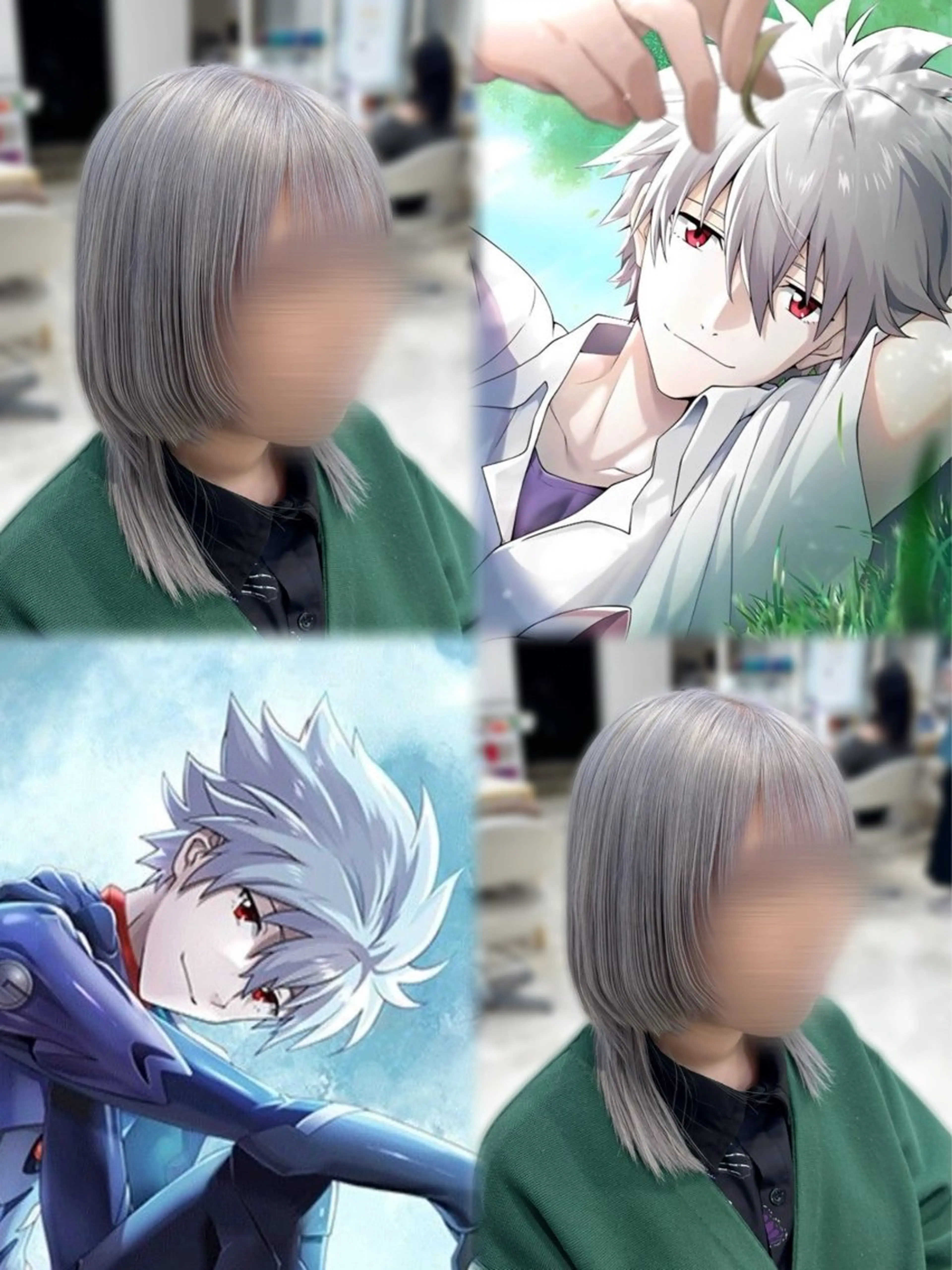 ショート カラー カット ヘアカラー 推し活/韓国/ブリー チカラーminamiのヘアスタイル