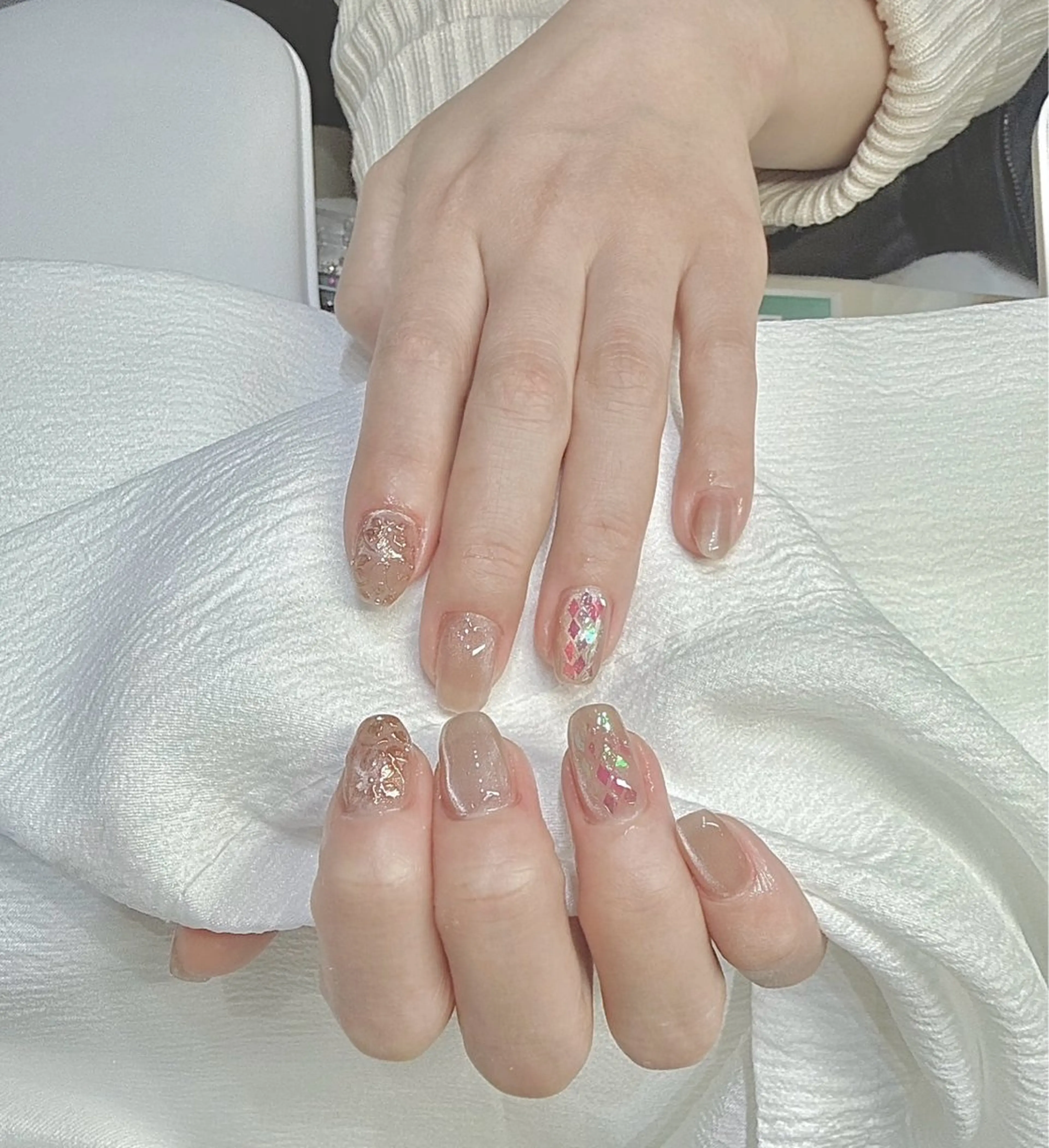 ネイル NailSalon✨ Écrinエクランのネイルデザイン