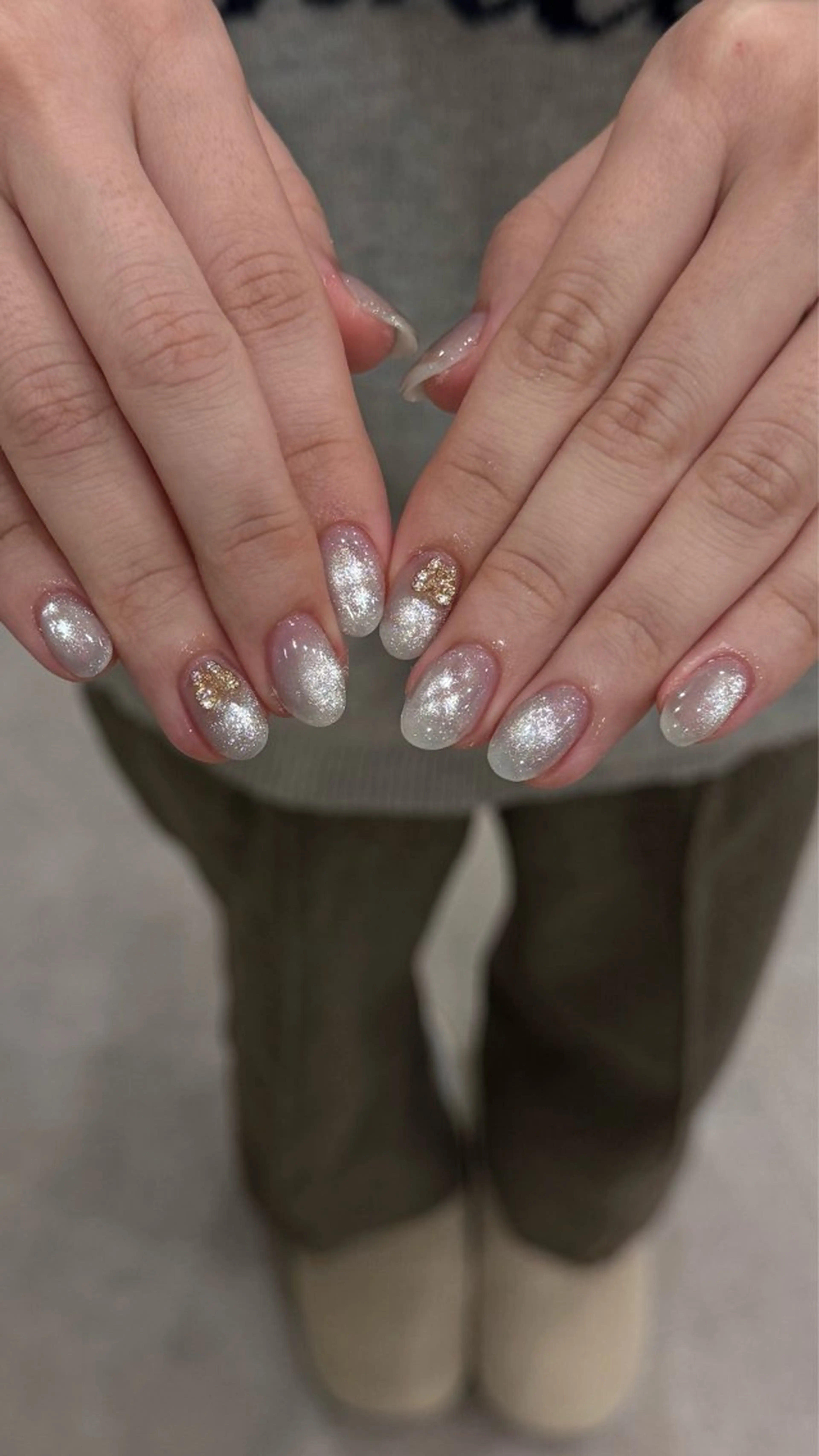 ネイル マグネットネイル 市野瀬 凪紗のネイルデザイン