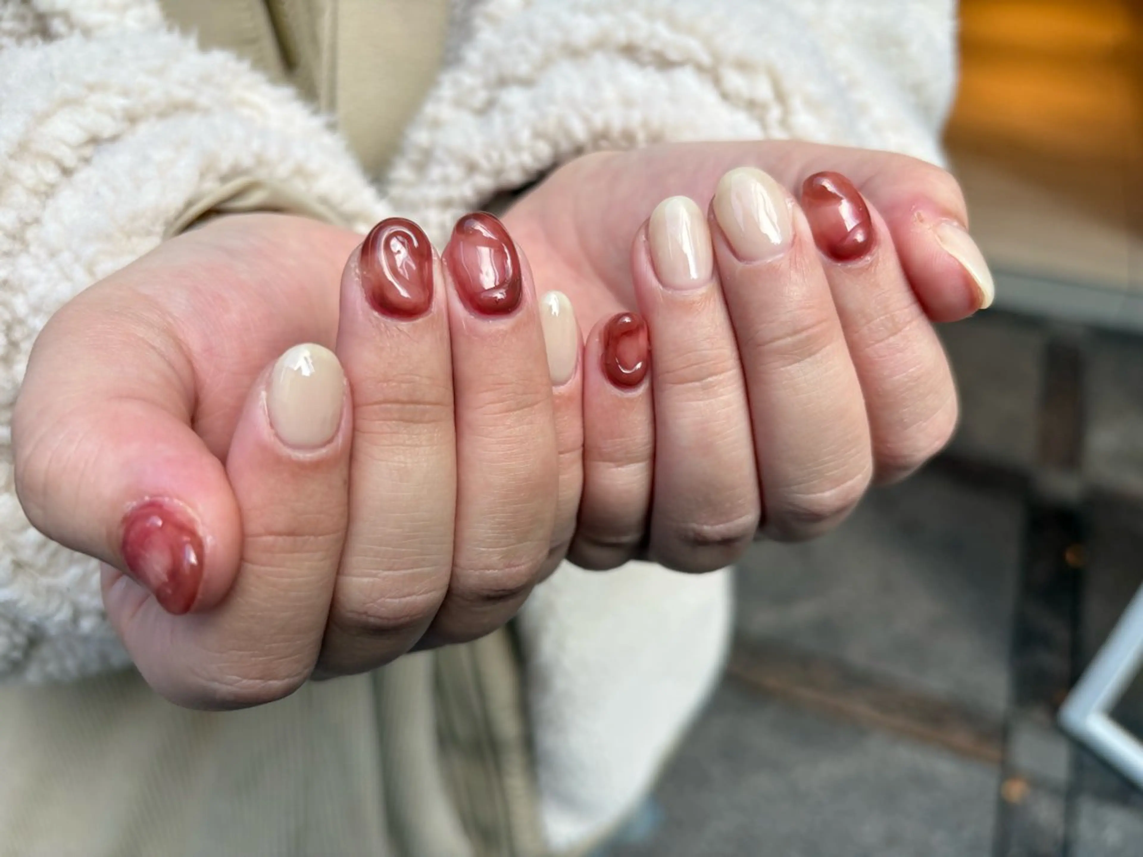 ネイル アートネイル ハンドネイル 祇園 彩寧のネイルデザイン