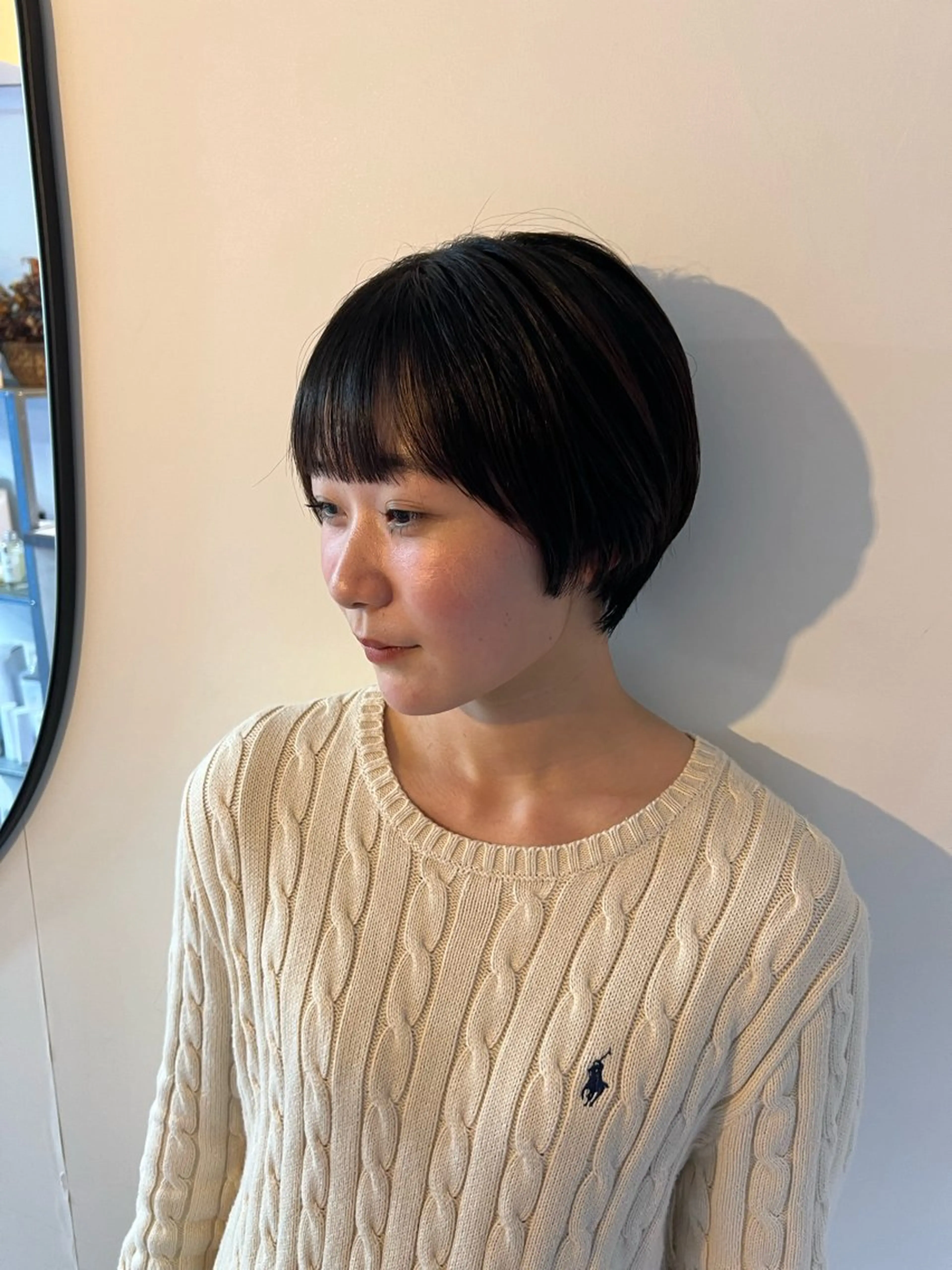 ショート 丸みショート ショートヘア カット ヘアカラー トリートメント 大田吏晃❤️‍🔥 美髪特化のヘアスタイル