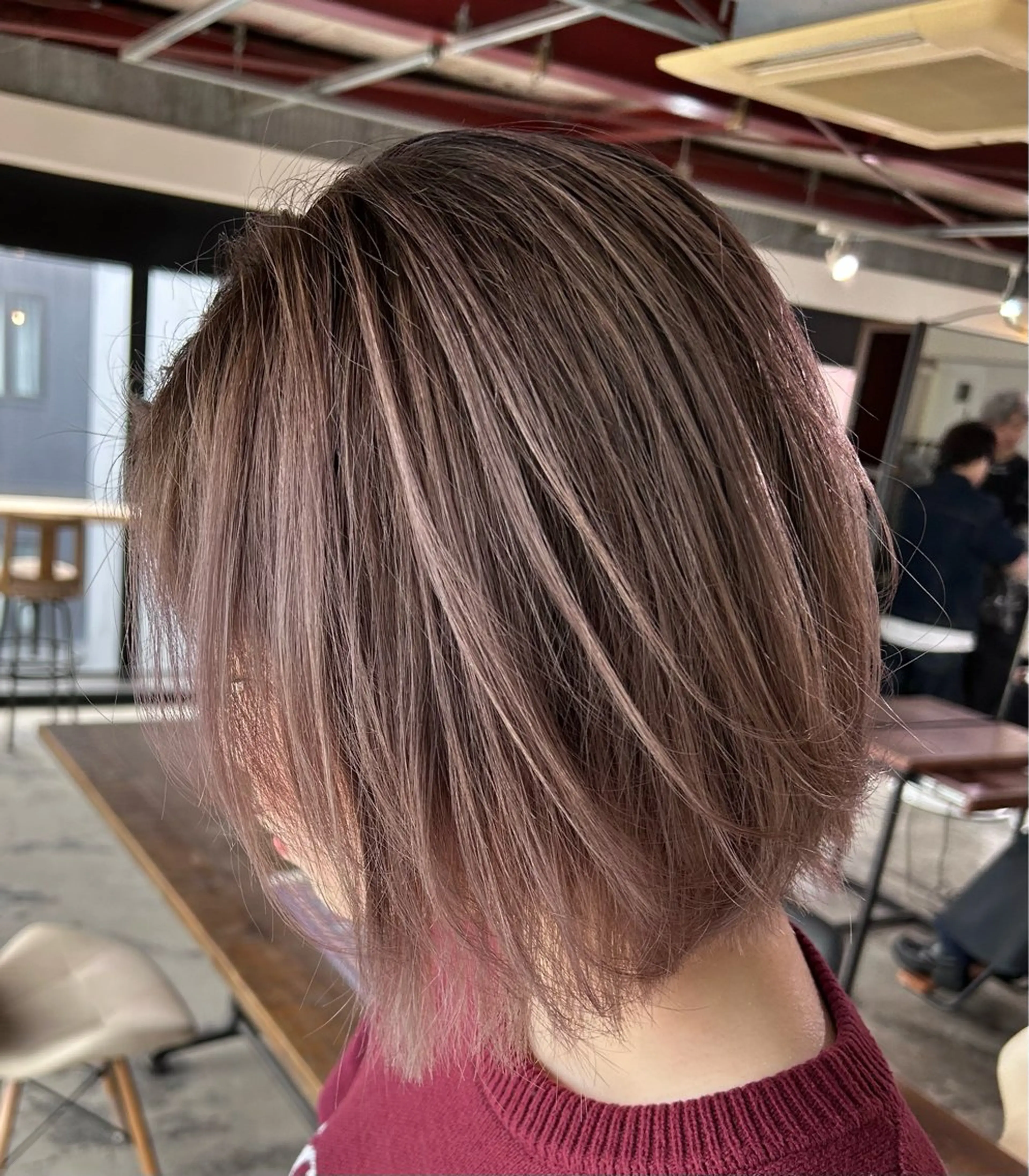 🚹メンズ限定🚹カット➕バレイヤージュorシャドールーツ(ブリーチWカラー)➕1stepトリートメントの写真