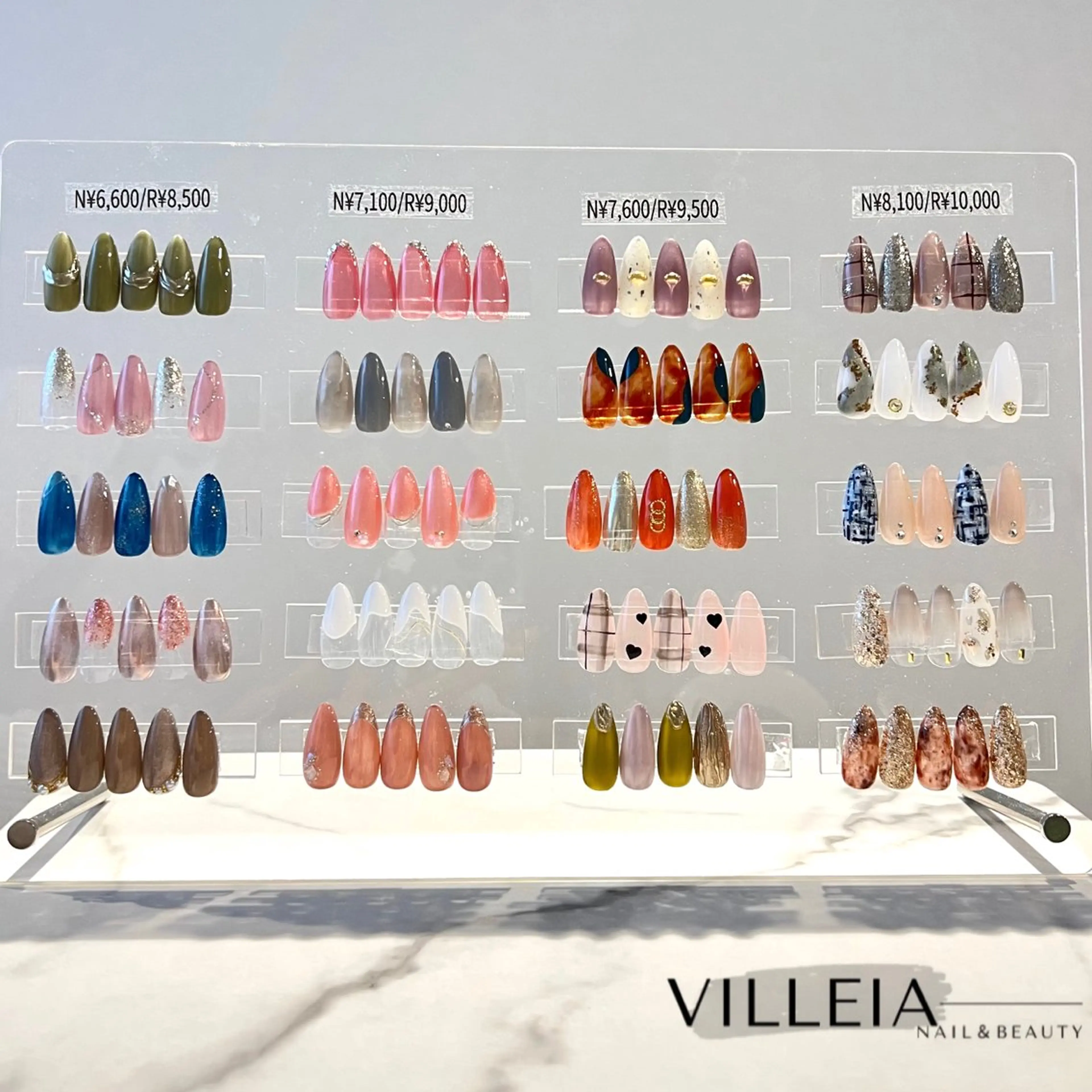 ネイル ハンドネイル VILLEIA ヴィラレイアのネイルデザイン