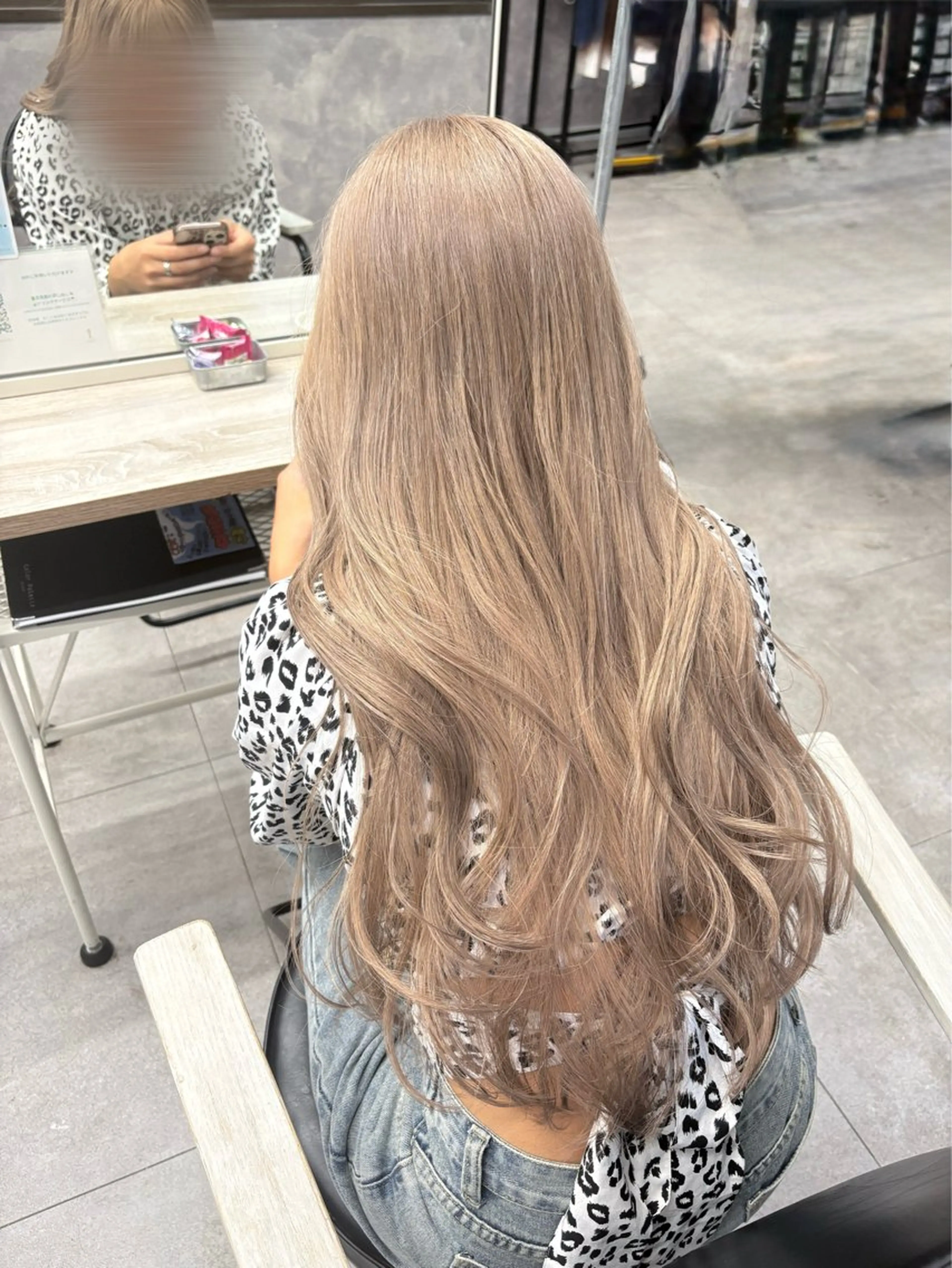 ロング カット ヘアカラー トリートメント ギャル⚜️巻き髪 ⚜️ちづるのヘアスタイル