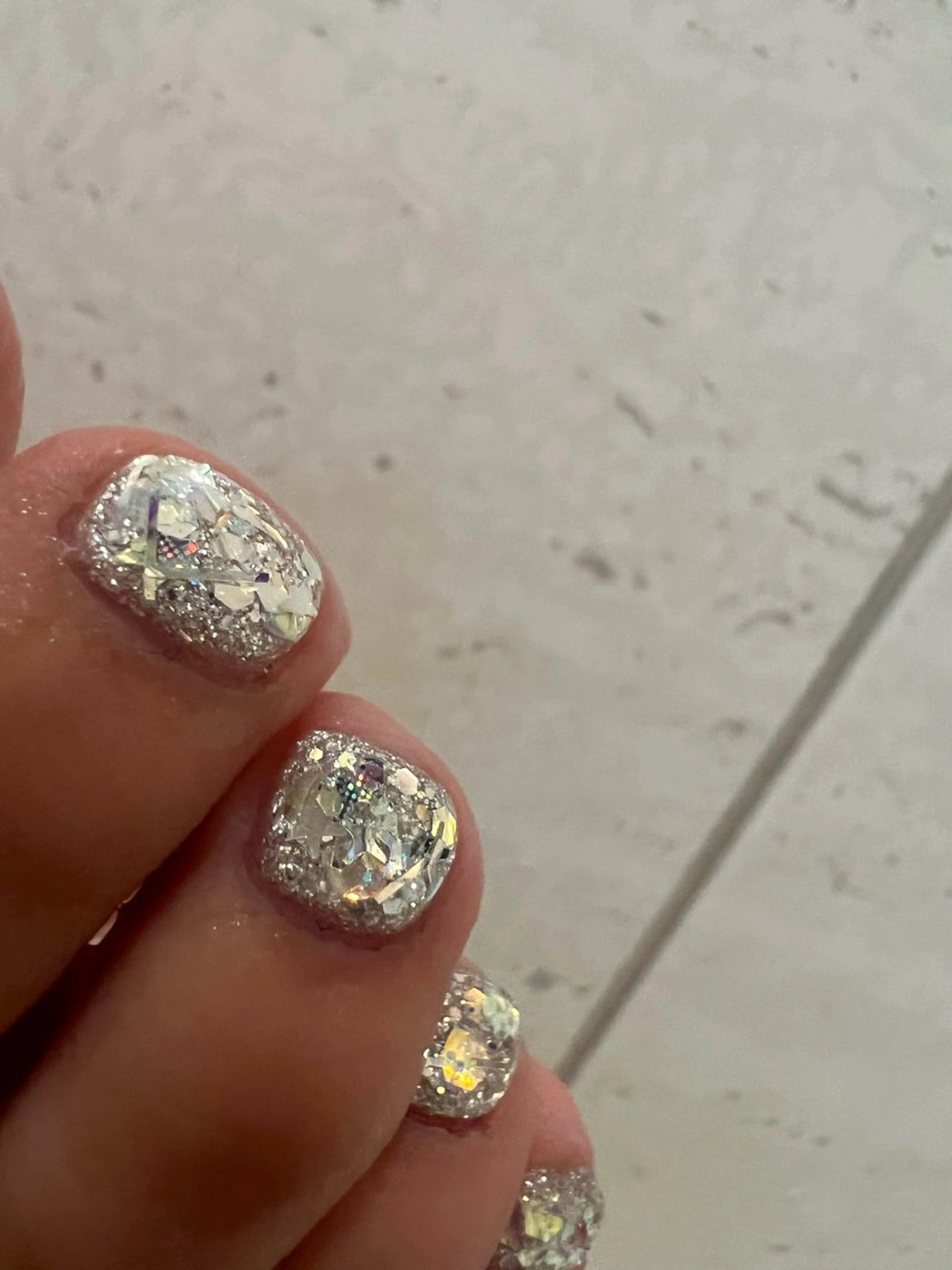 ネイル フットネイル キラキラネイル 持ち込み フットネイル Charme. NOBUKOのネイルデザイン