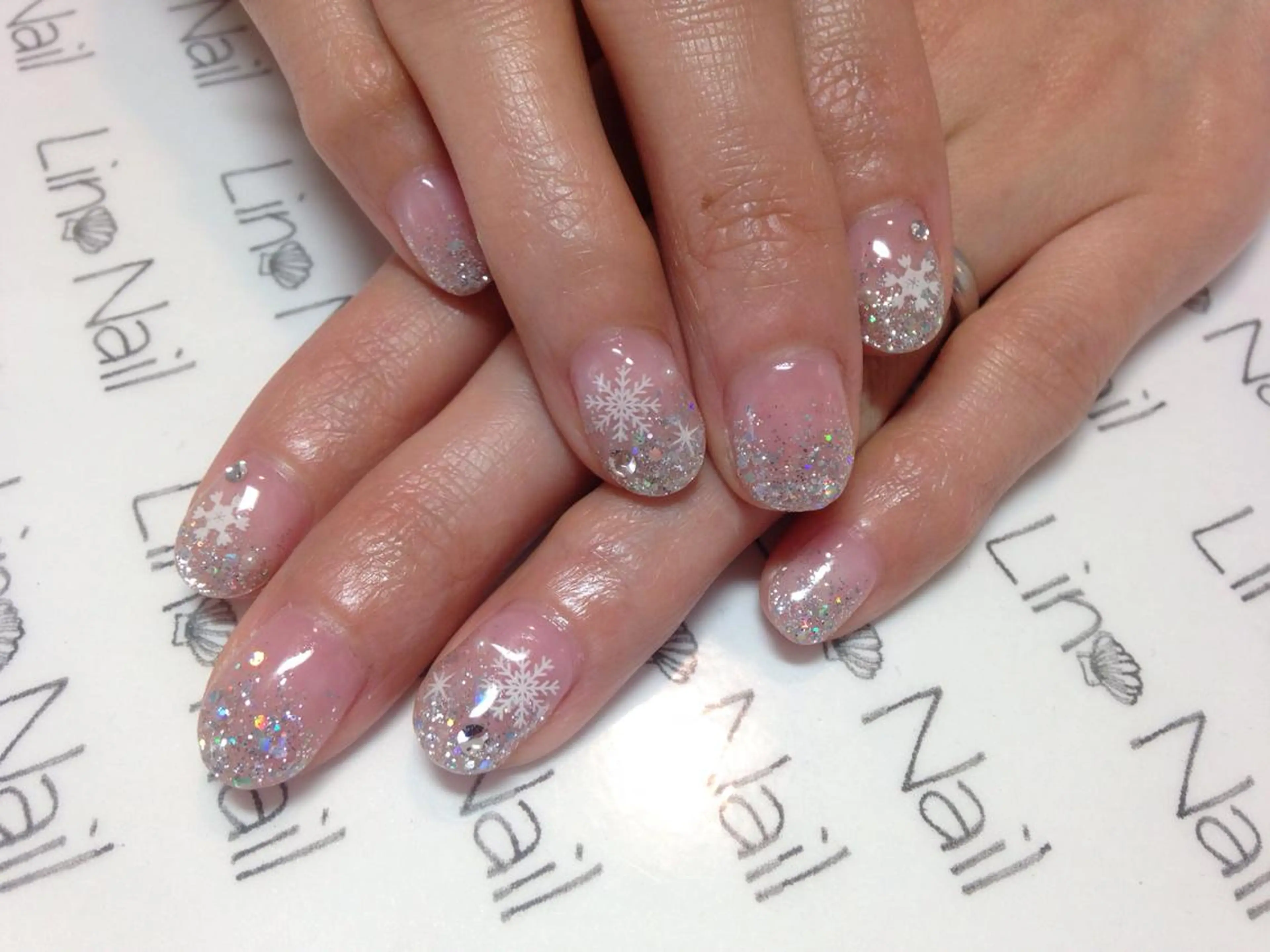 ネイル マツエク・マツパ アートネイル Lino Nail sekitomiのネイルデザイン