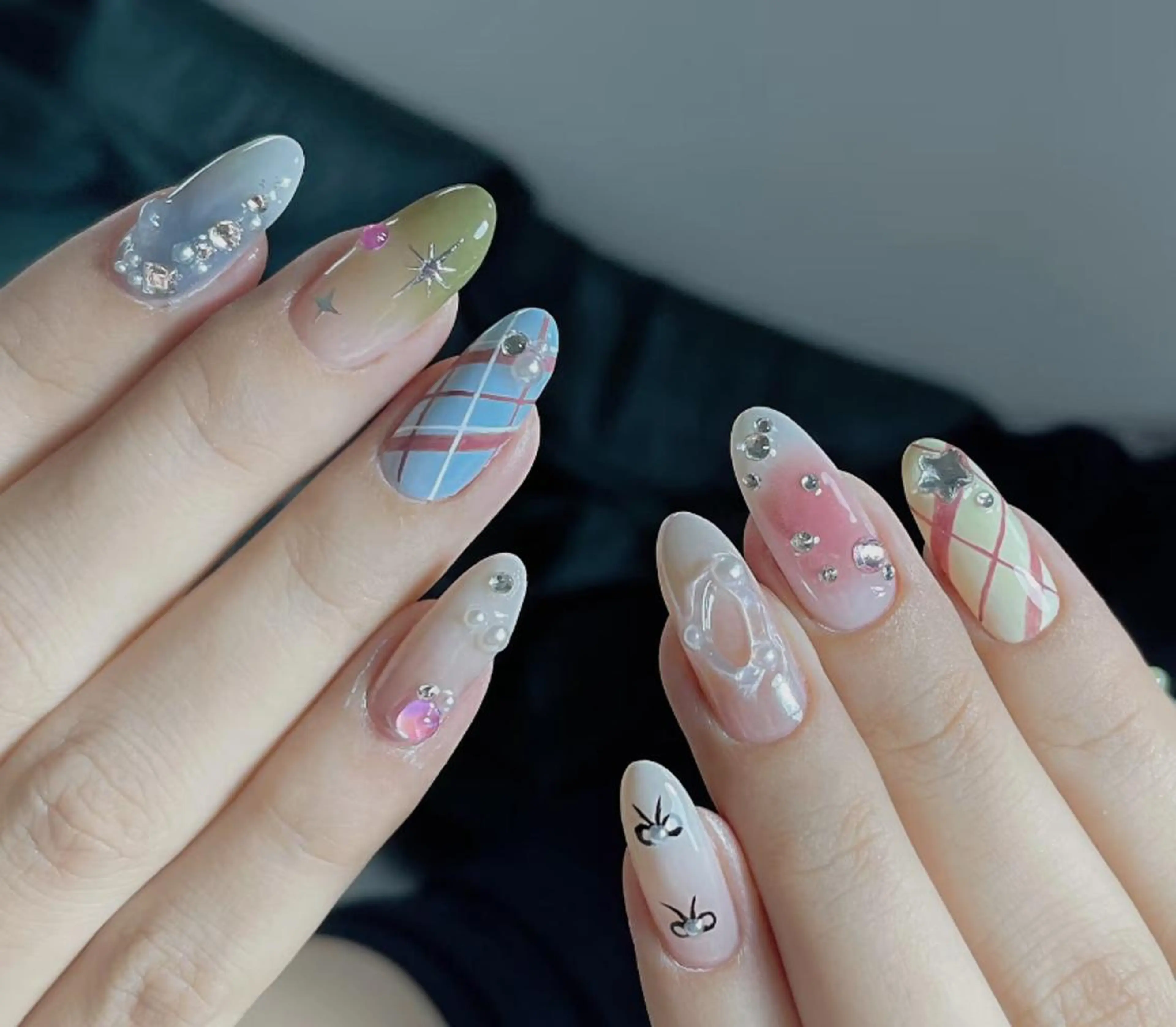 ネイル ハンドネイル By moonネイル 🌷ワンホン/韓国風のネイルデザイン