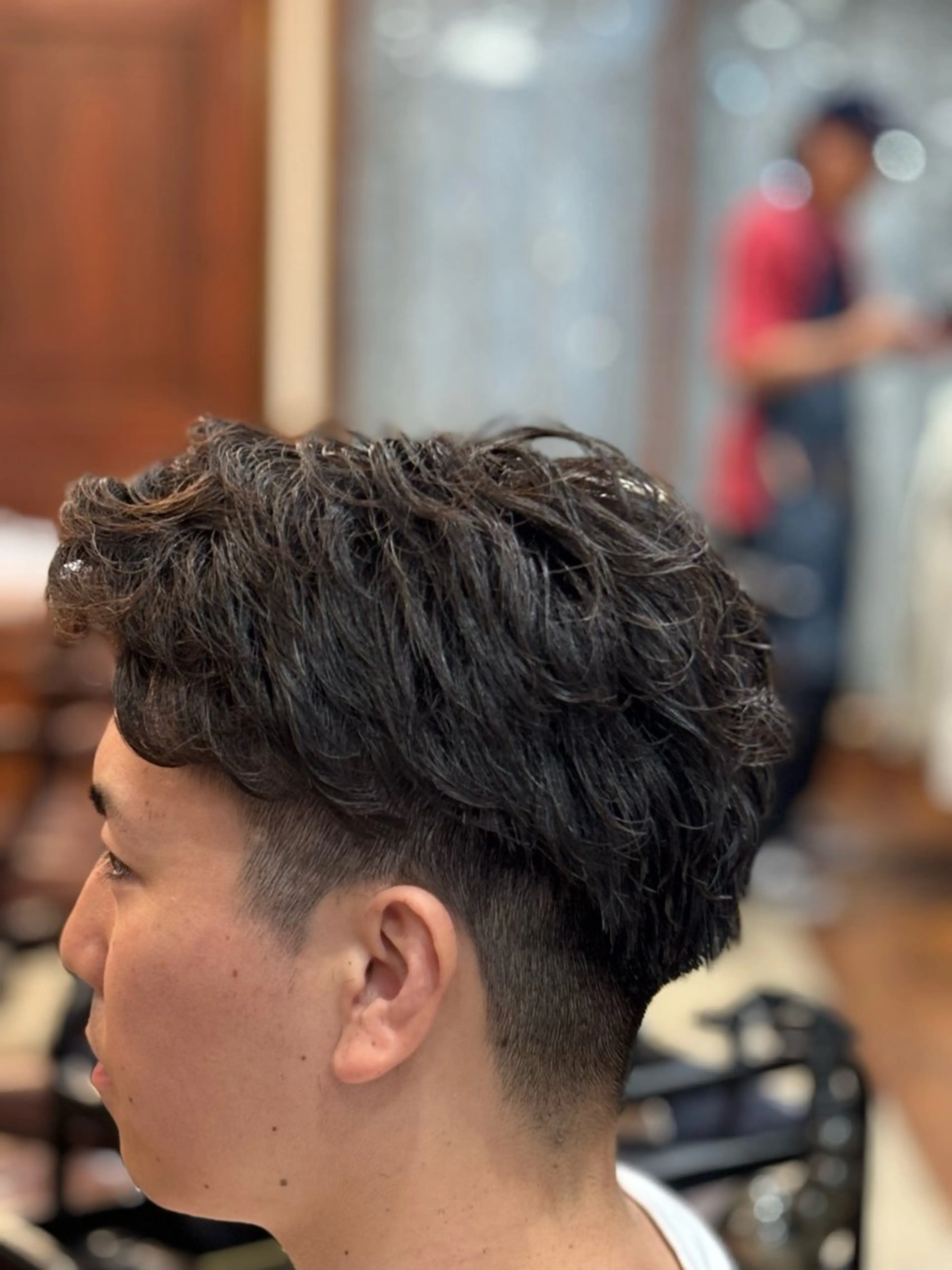 ショート パーマ メンズ おしゃれ泥棒 石原メンズ特化美容師のヘアスタイル