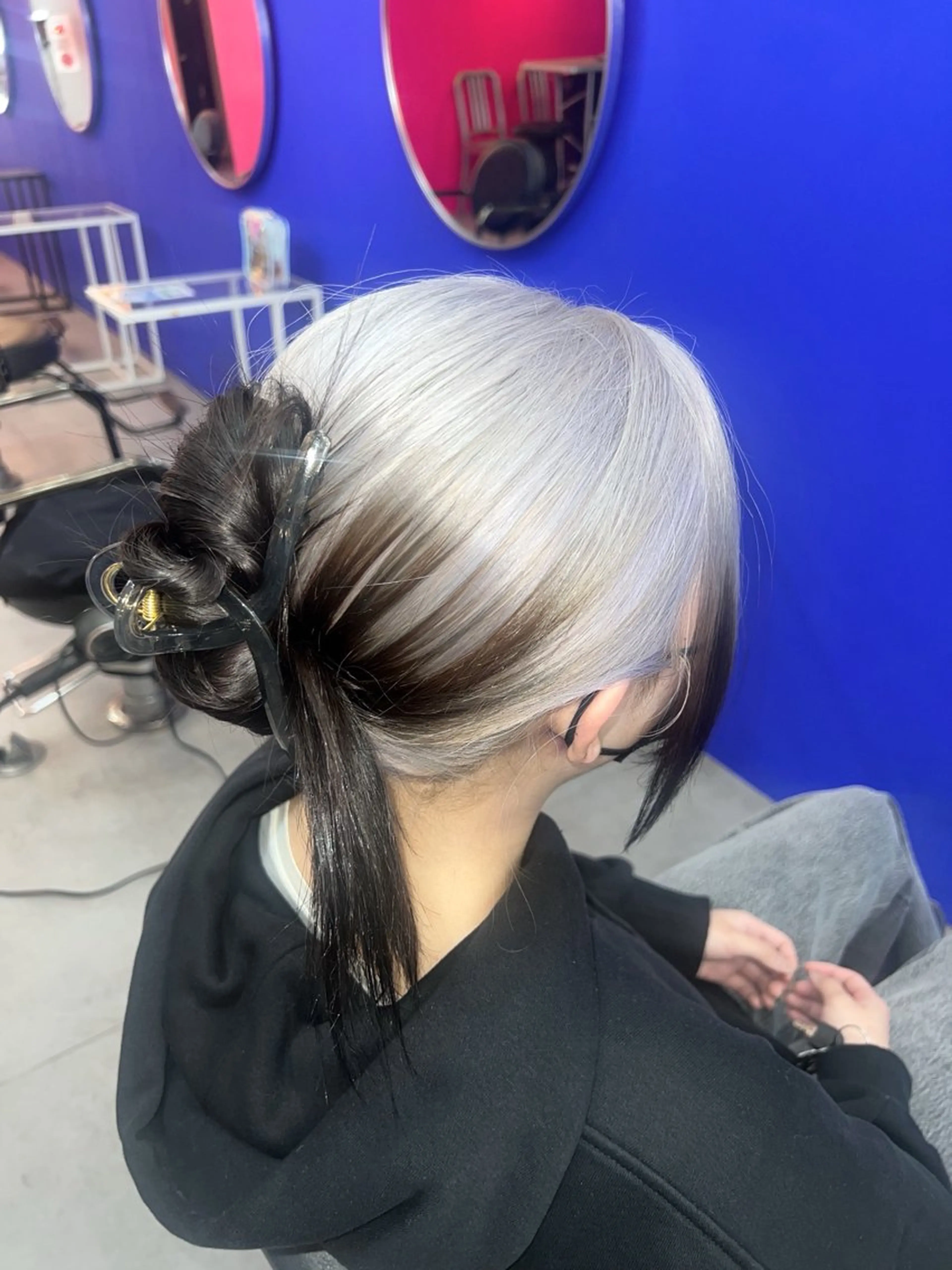 ロング ヘアカラー AIRA/ブリーチ ‪/透明感カラーのヘアスタイル