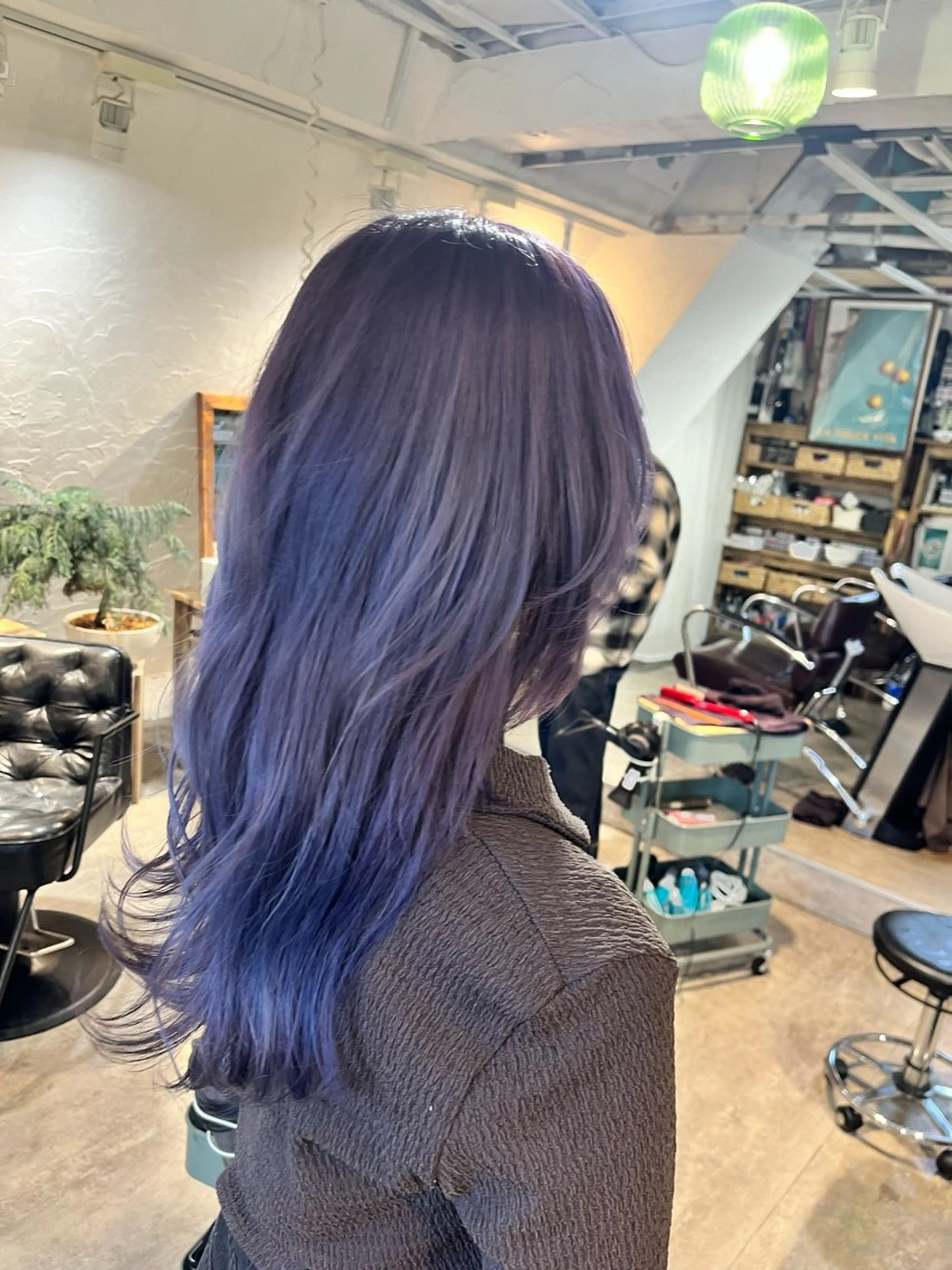 セミロング カラー 新宿/髪質改善 艶カラー👶Renaのヘアスタイル