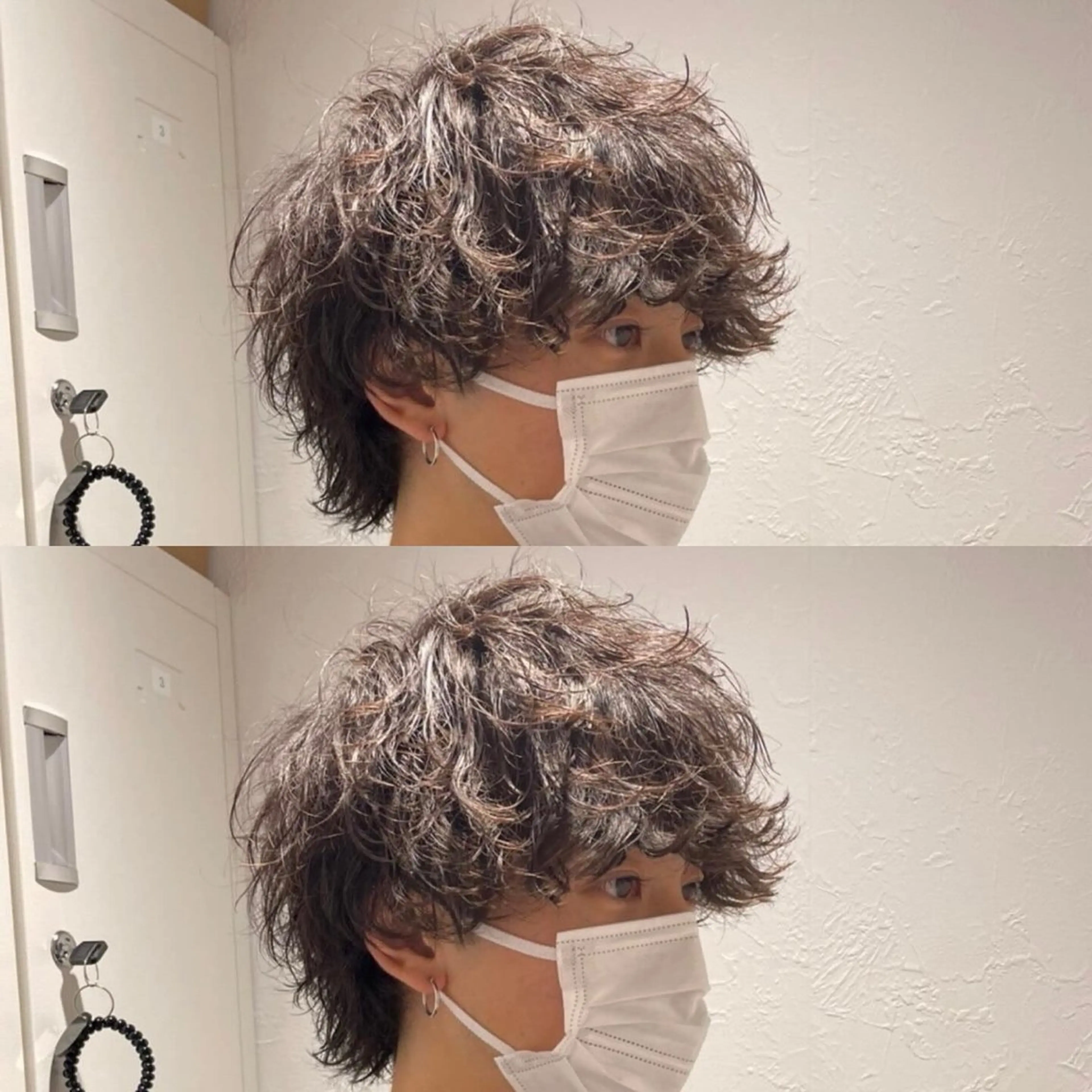 パーマ メンズ カット パーマ トリートメント ヘッドスパ ヘアセット イケメン製造機 🔥上原沙羅🔥のヘアスタイル