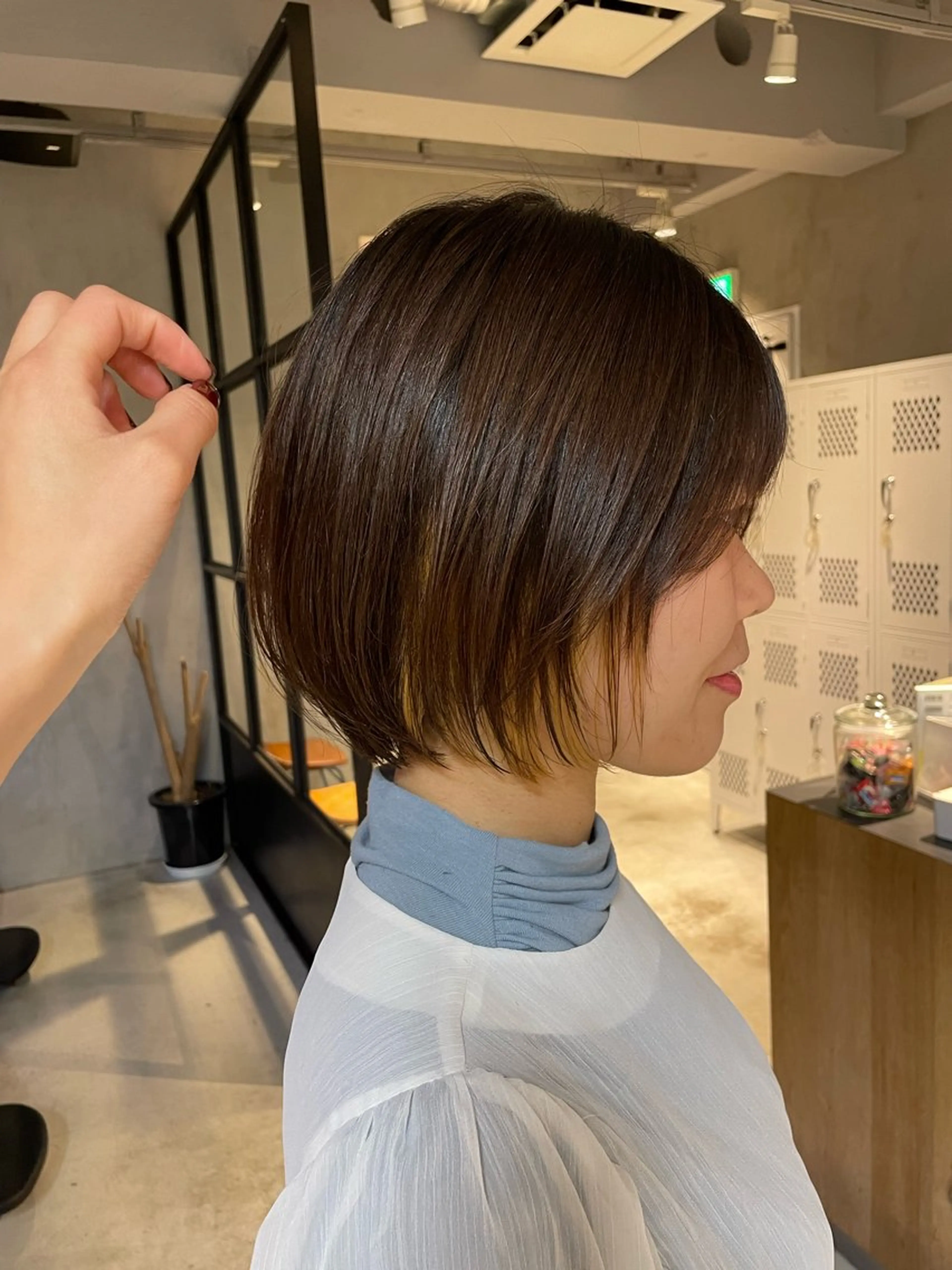 ショート ショートボブ ボブ ショートヘア ✨️🧸elima調 布Reika🧸✨️のヘアスタイル