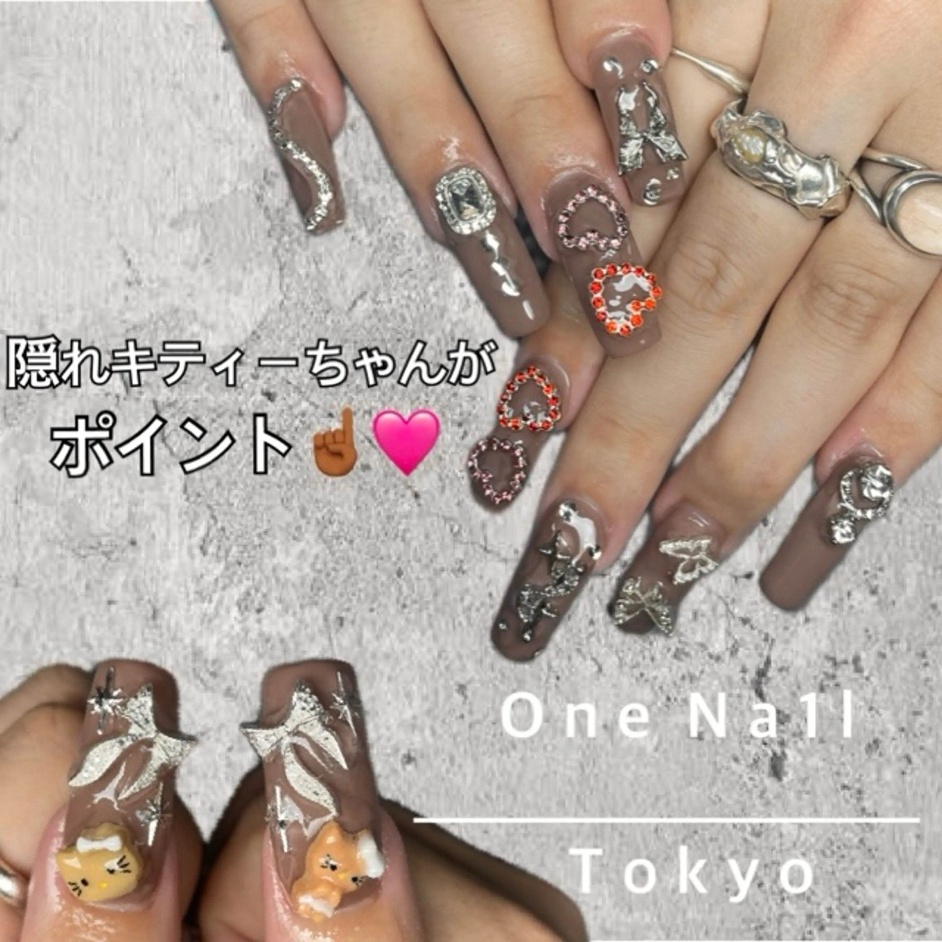 ネイル ハンドネイル One Na1lのネイルデザイン