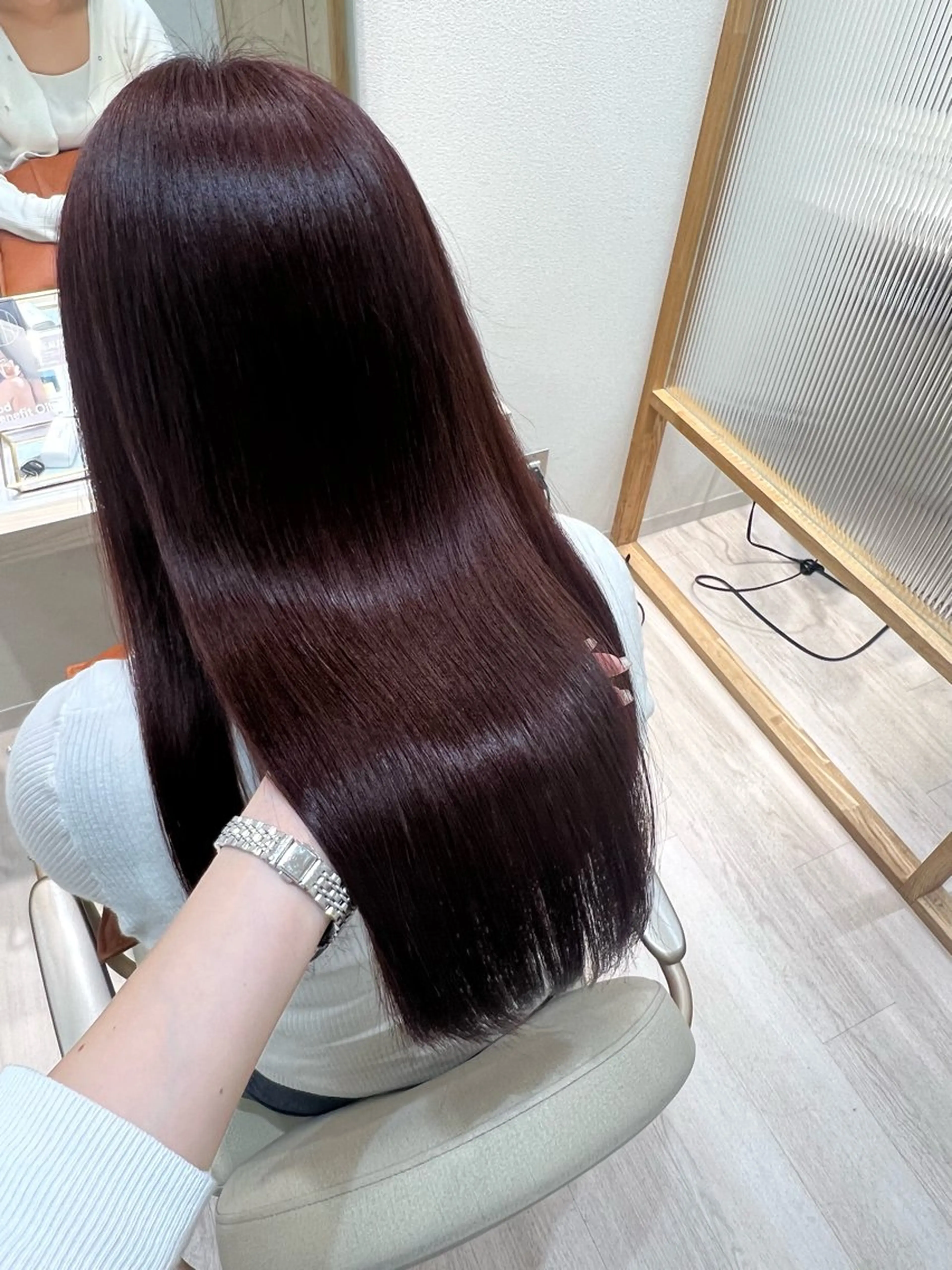 ロング カラー 透明感カラー くびれヘア 顔まわりレイヤー 髪質改善 韓国風ヘア shindo lisa🎀🪽のヘアスタイル