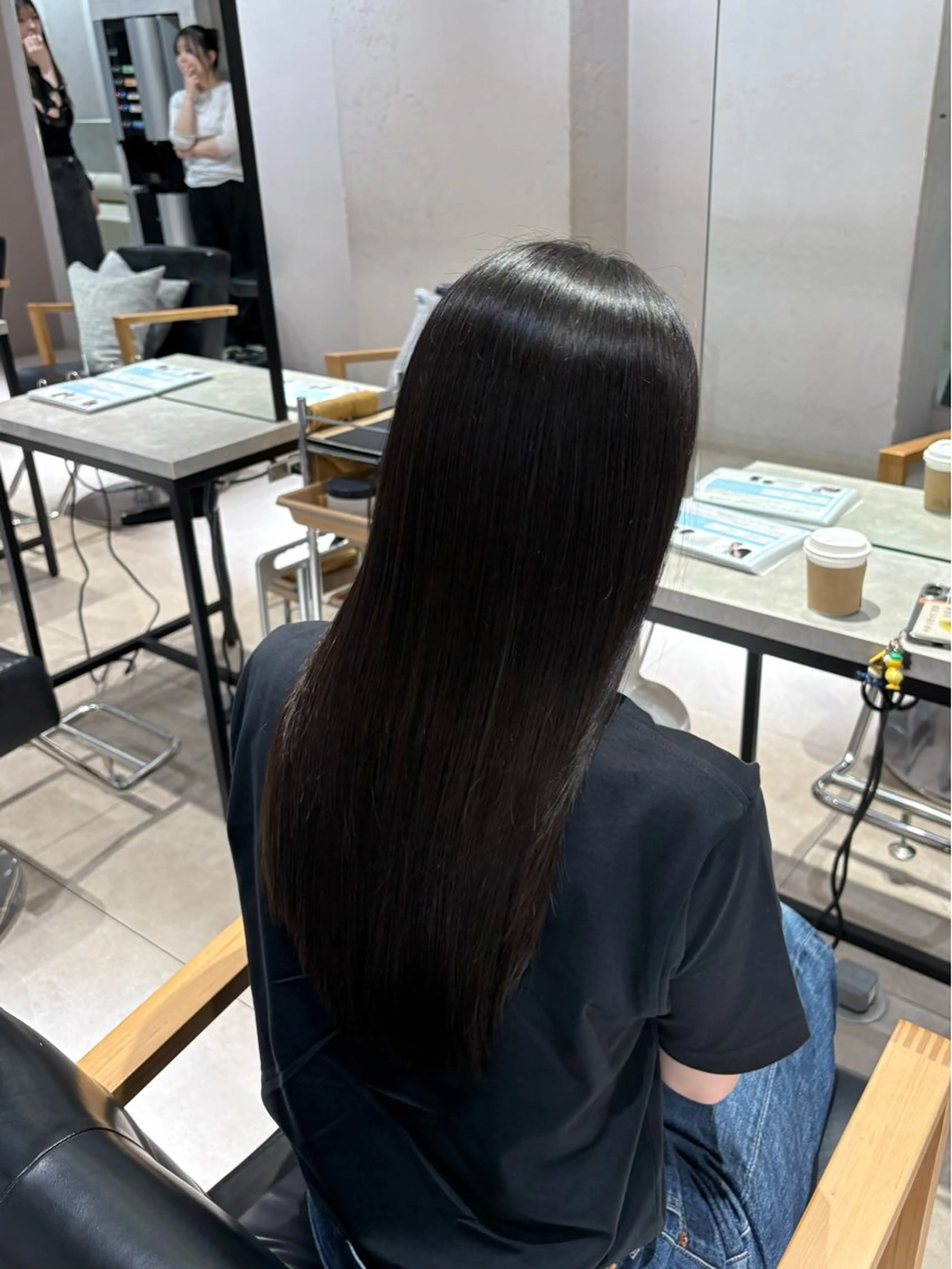 セミロング トリートメント 村田 ありさのヘアスタイル