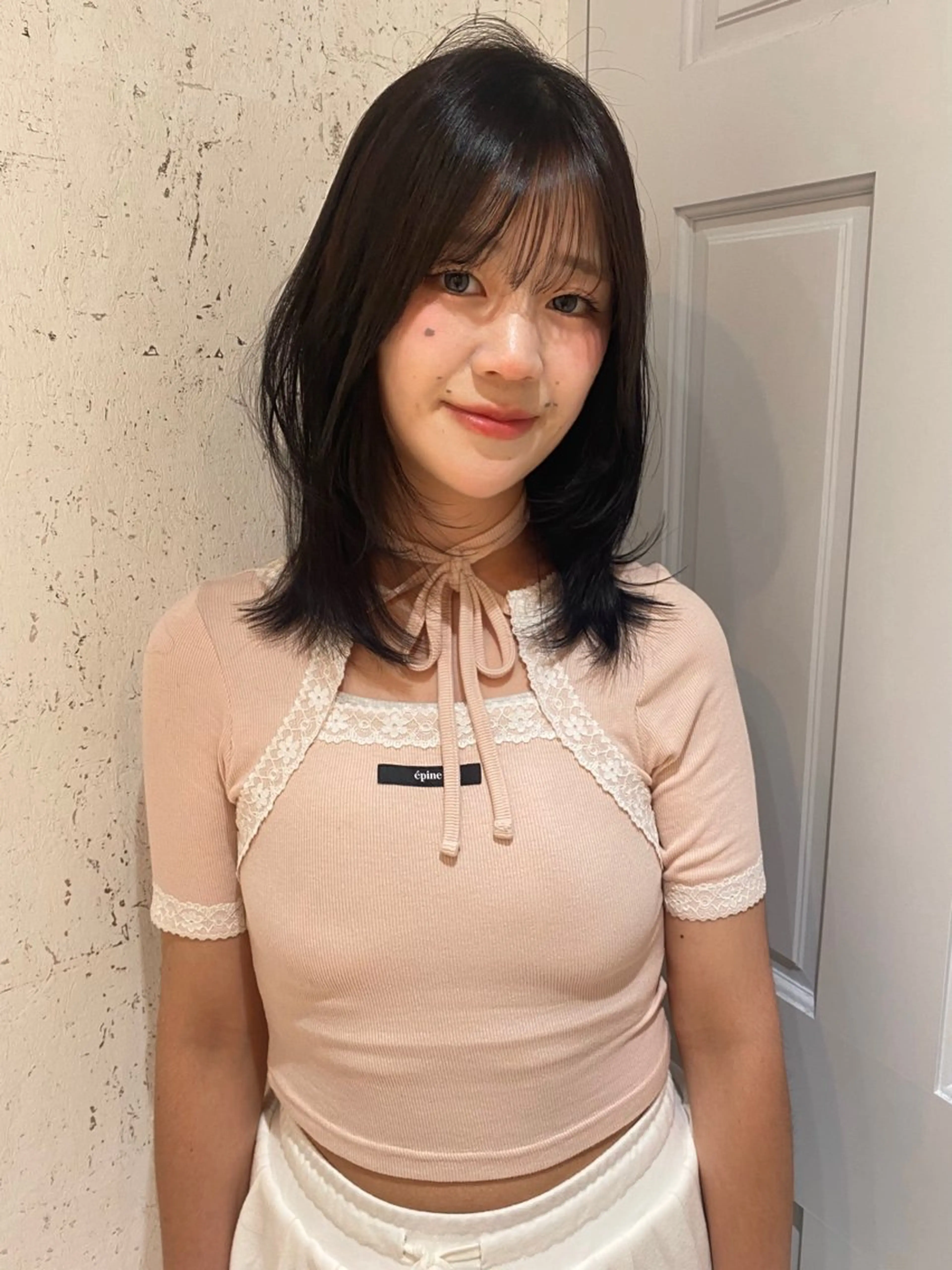 ミディアム カラー カット ヘアカラー トリートメント mai / linoah˚✧のヘアスタイル