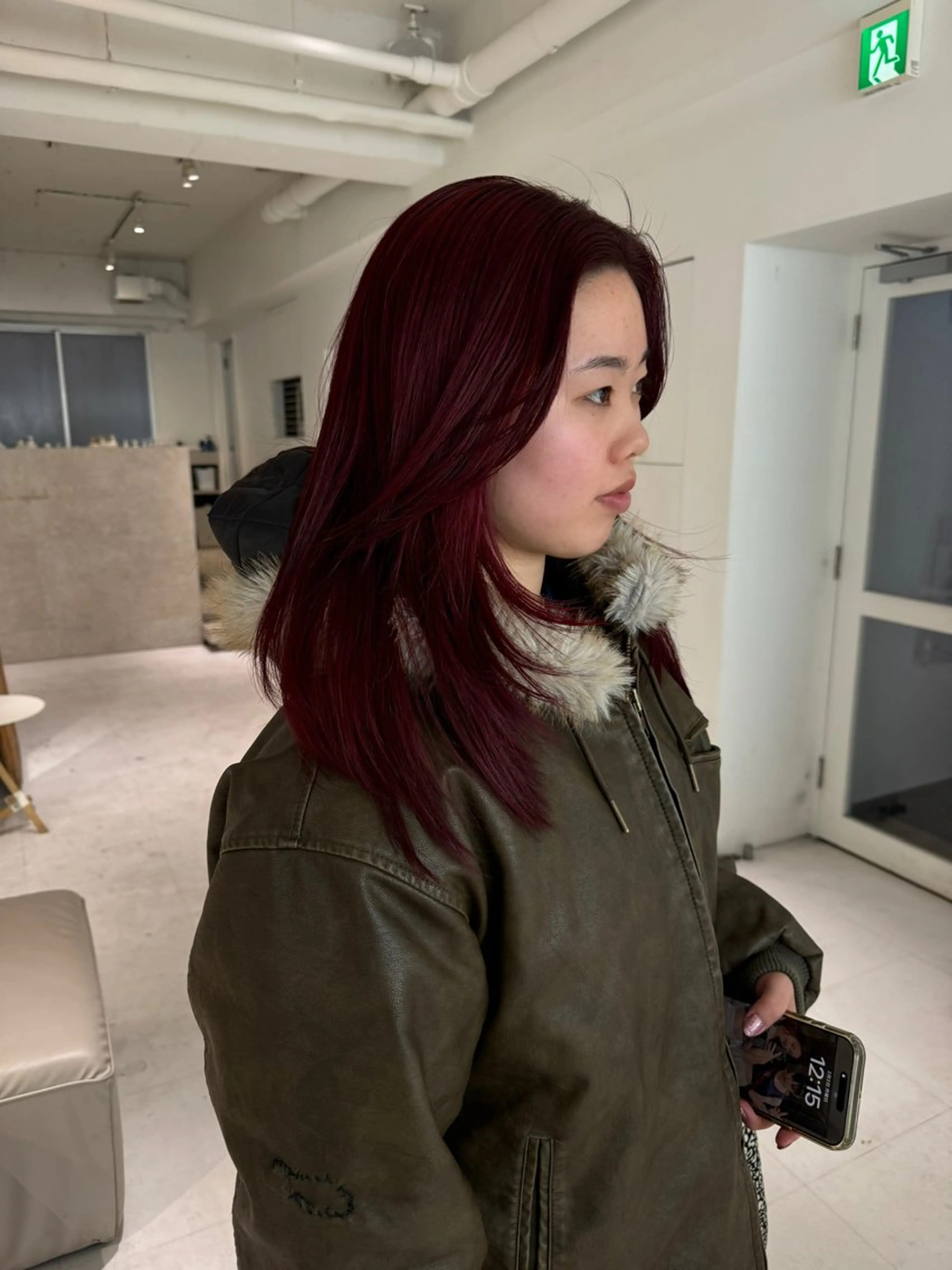 カラー yumea ⠀のヘアスタイル