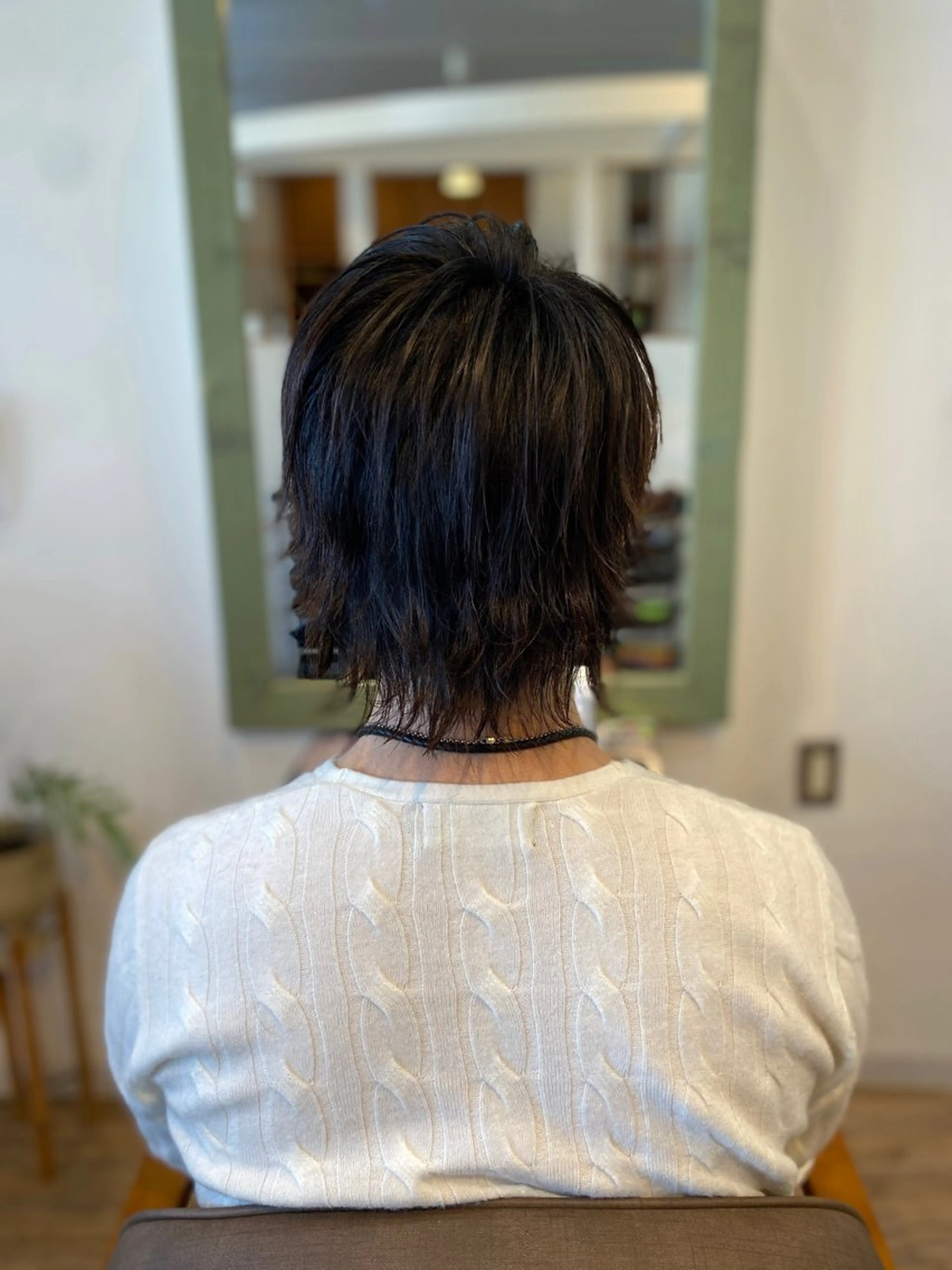 ショート メンズ メンズウルフカット ショートヘア ウルフカット 安住 千明のマツエク・マツパデザイン