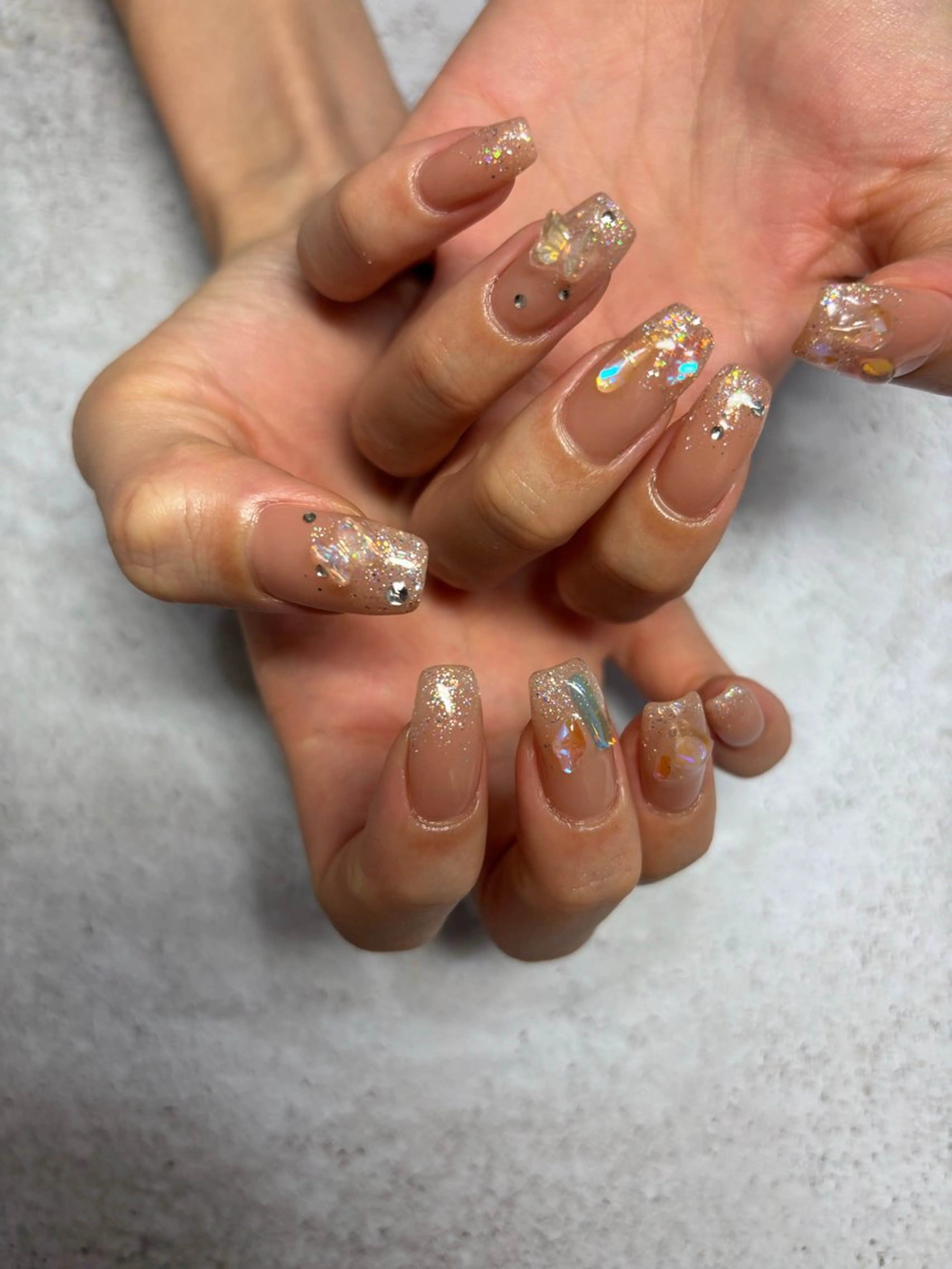 ネイル ハンドネイル 【LINON】 airiのネイルデザイン