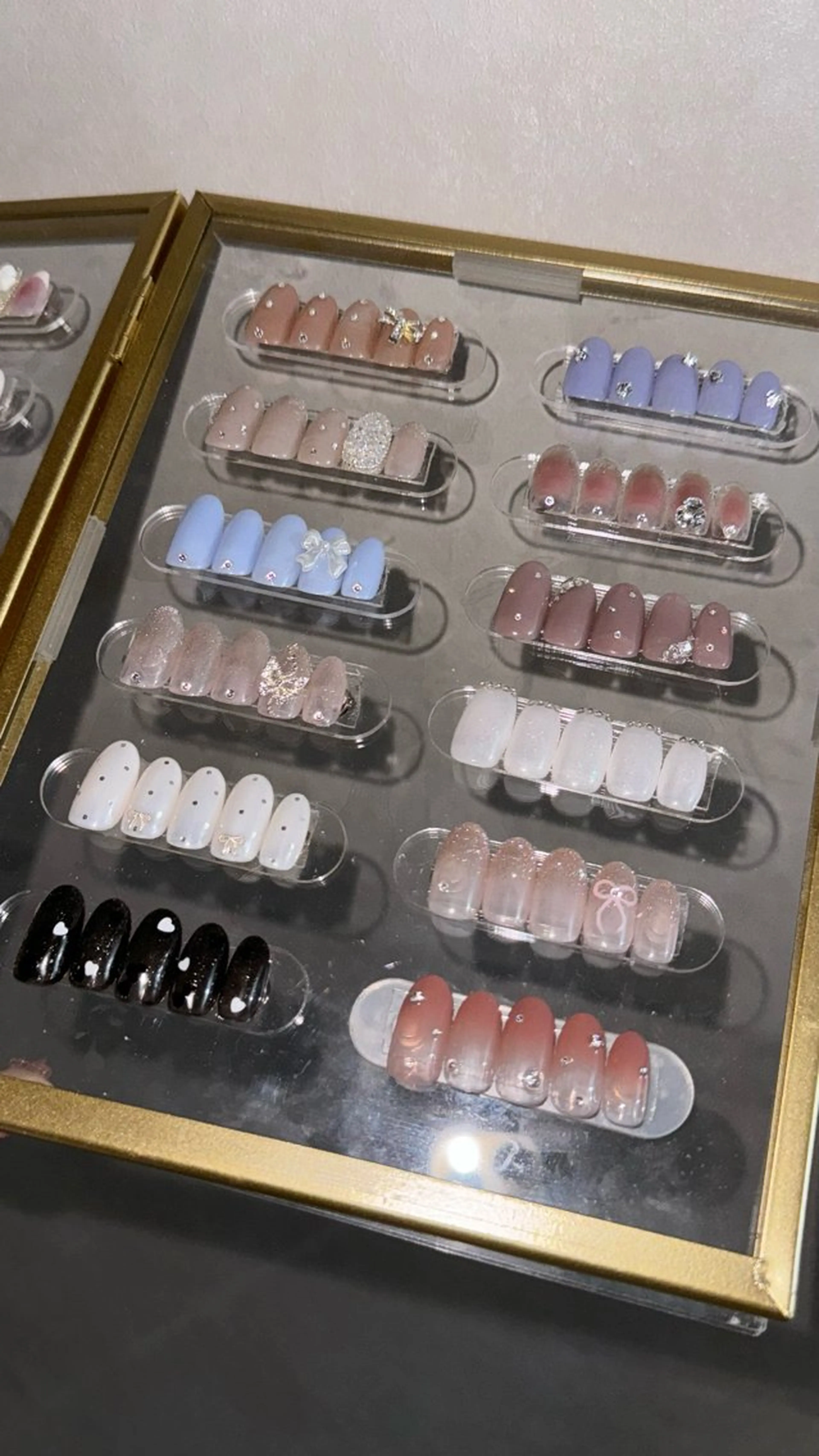 ネイル ハンドネイル 韓国ネイル/ワンホン ネイル🎀表参道3分のネイルデザイン