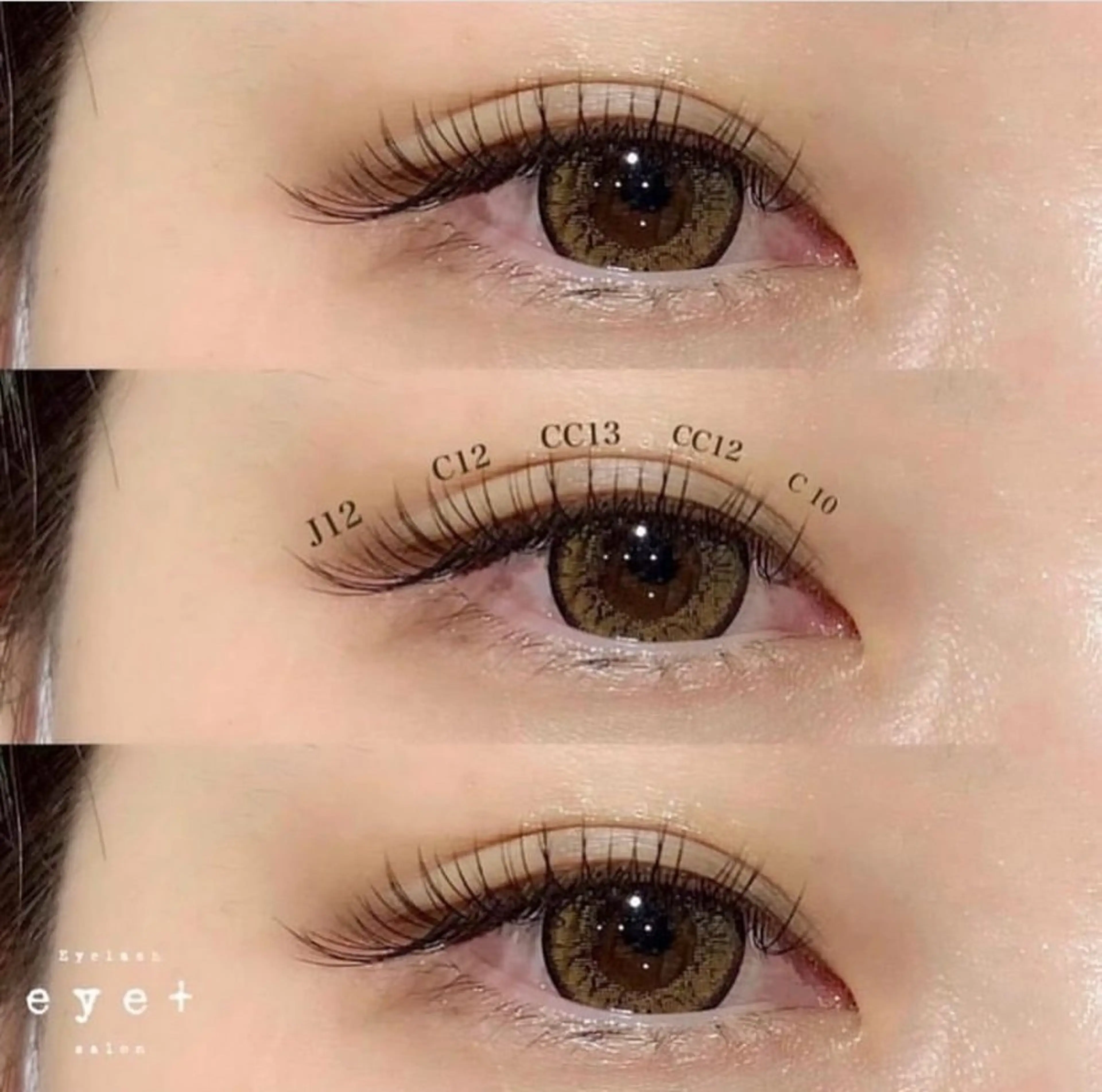 マツエク・マツパ eye+nano yu.のマツエク・マツパデザイン