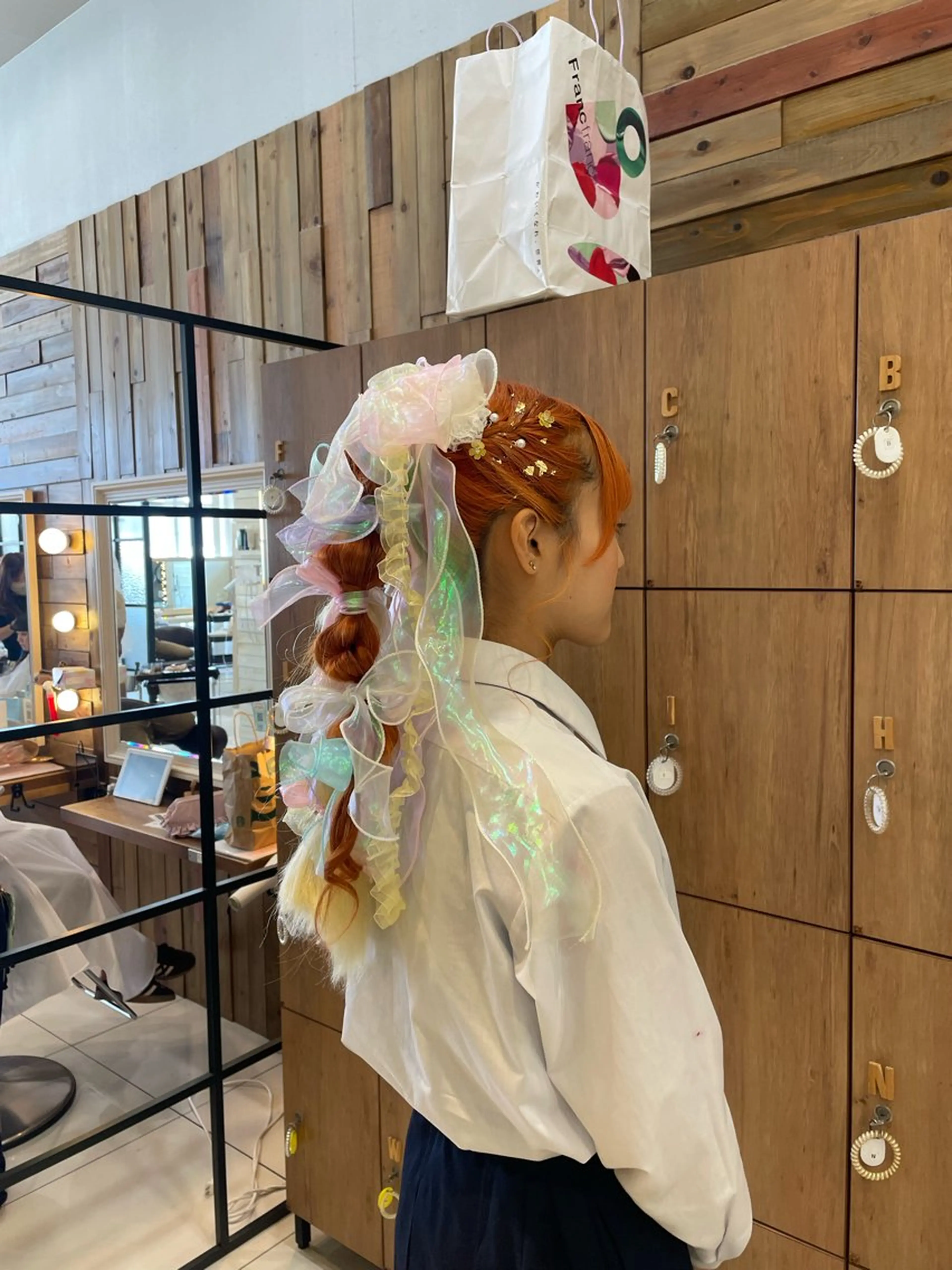 ヘアアレンジ なな /カラー/アレンジのヘアスタイル