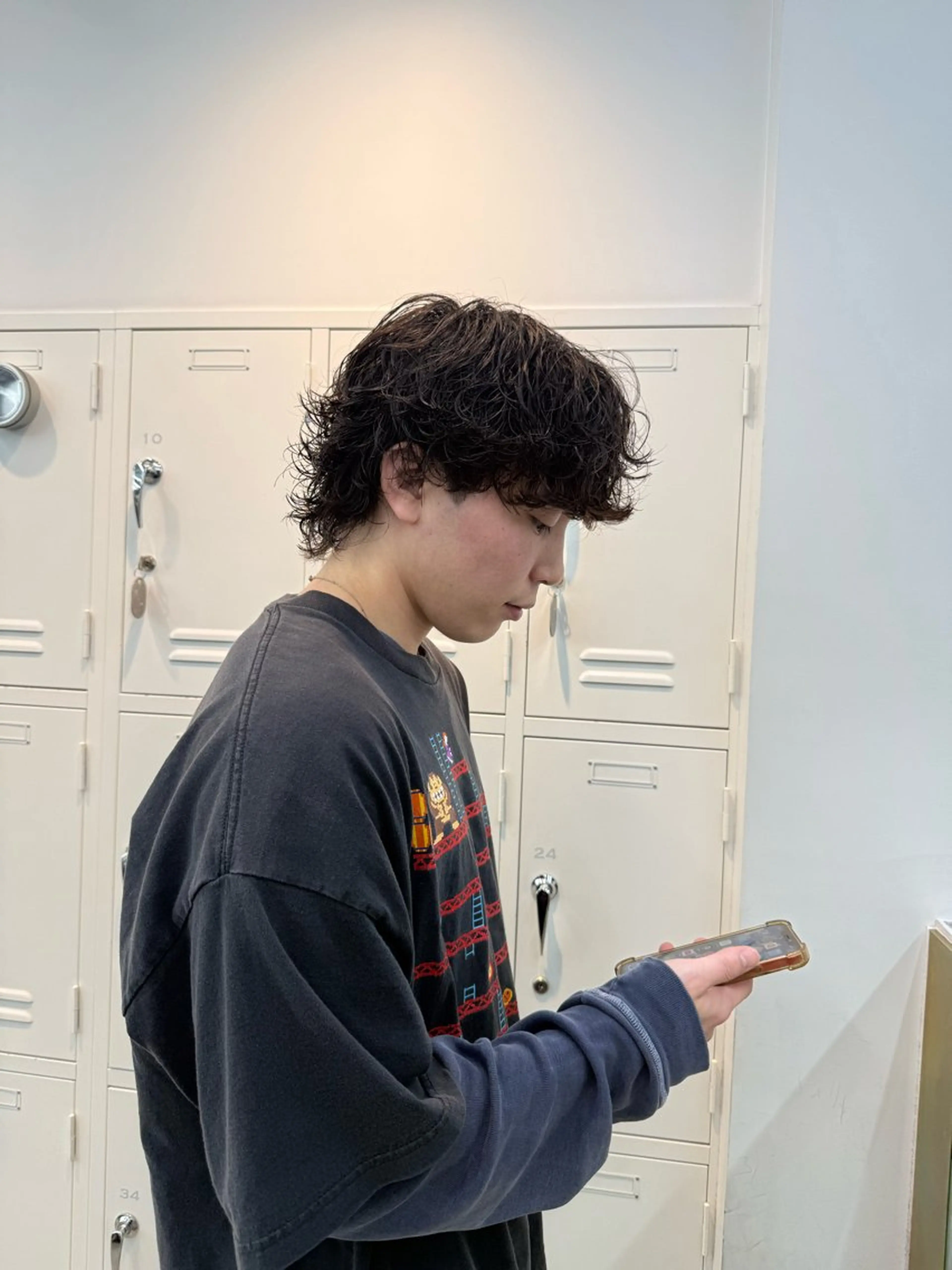 パーマ メンズ パーマ 深谷 侑亮のヘアスタイル