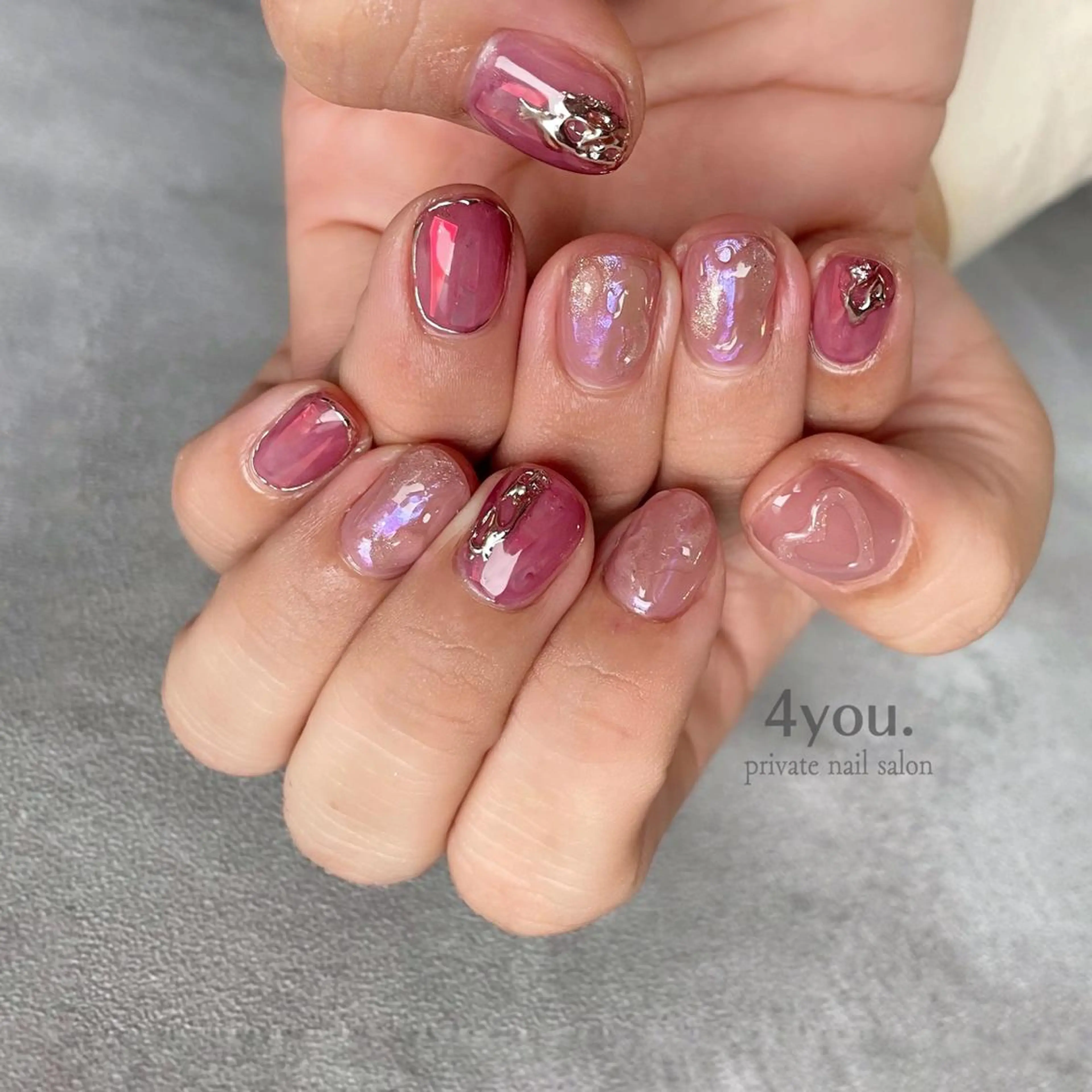 ネイル nail salon ４ｙｏｕ．のネイルデザイン