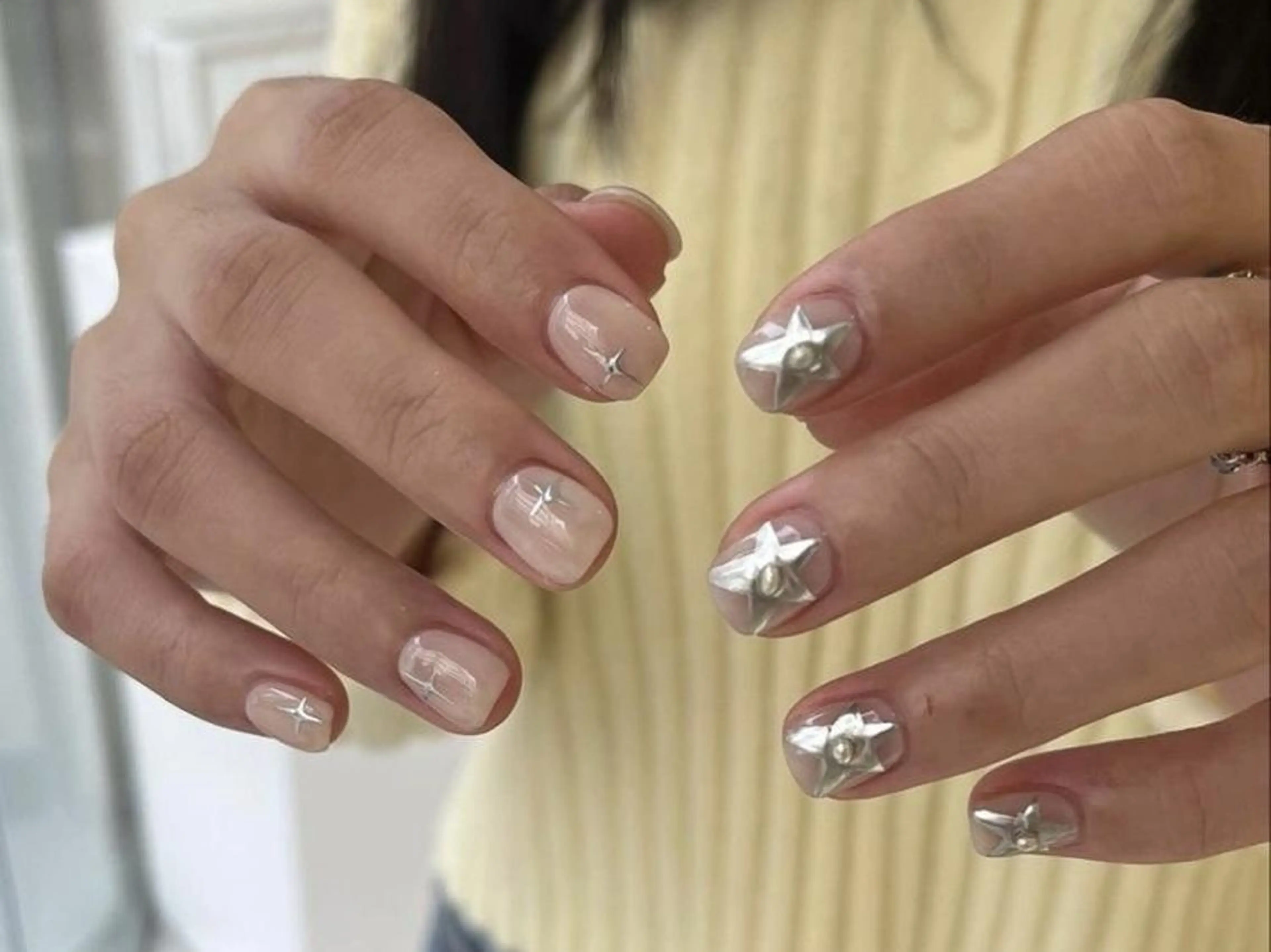 ネイル 🦋y y Nail 🤍のネイルデザイン