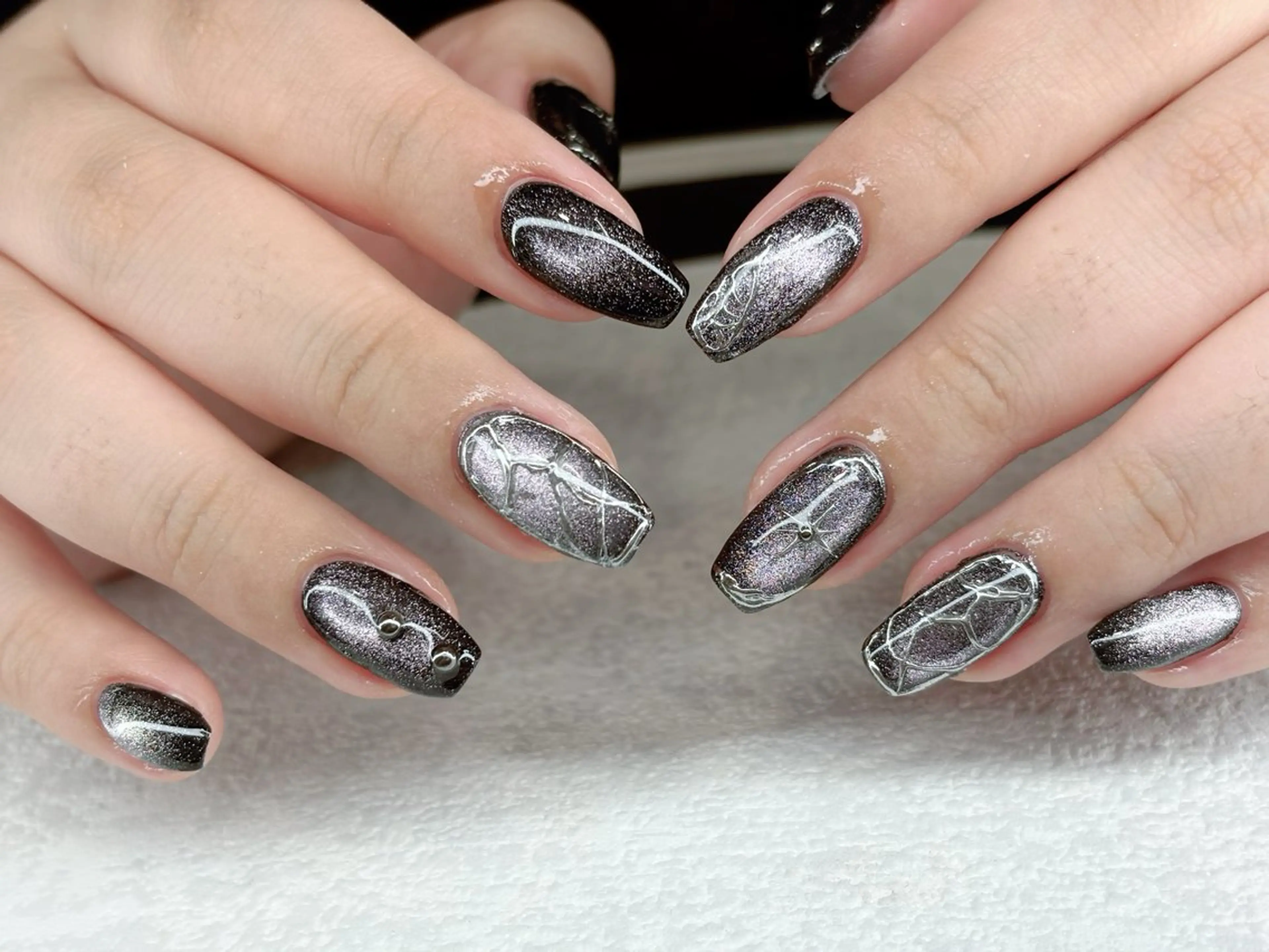 ネイル ジェルネイル シンプルネイル Haru Kaori 渋谷のネイルデザイン