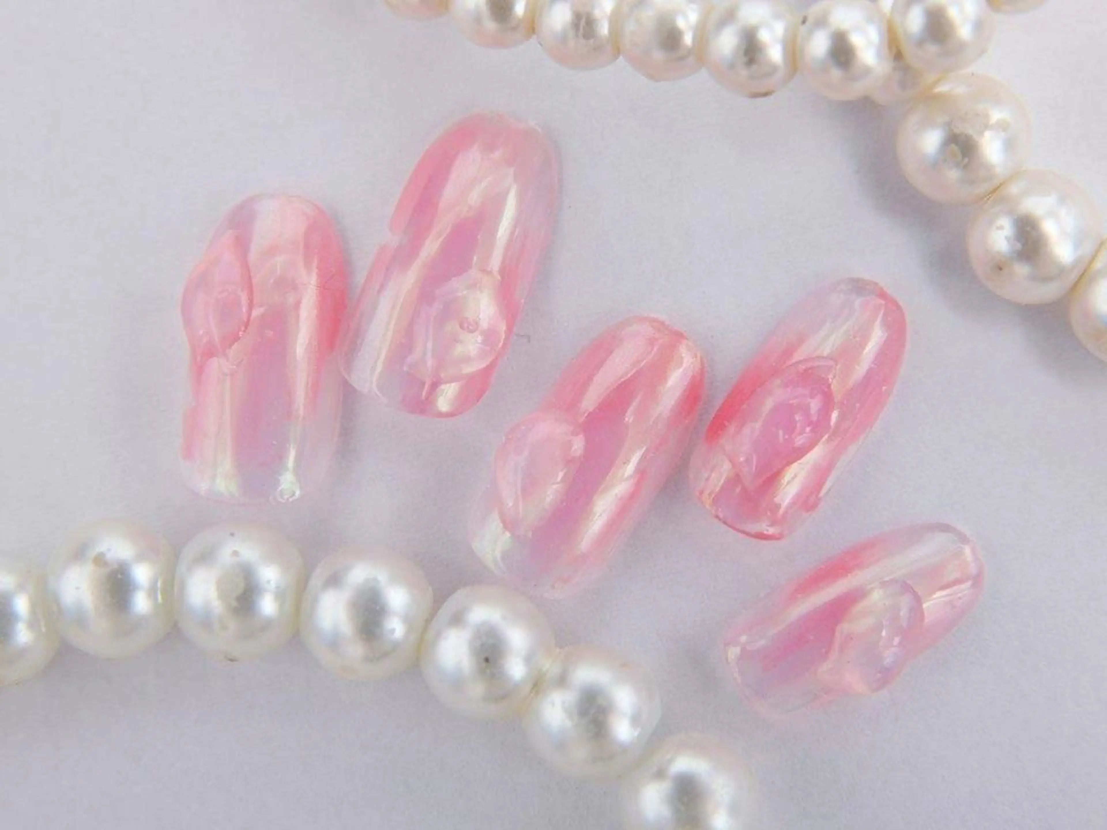 ネイル 桜ネイル フラッシュネイル フットネイル ジェルネイル キラキラネイル Tiary Nail Yのネイルデザイン